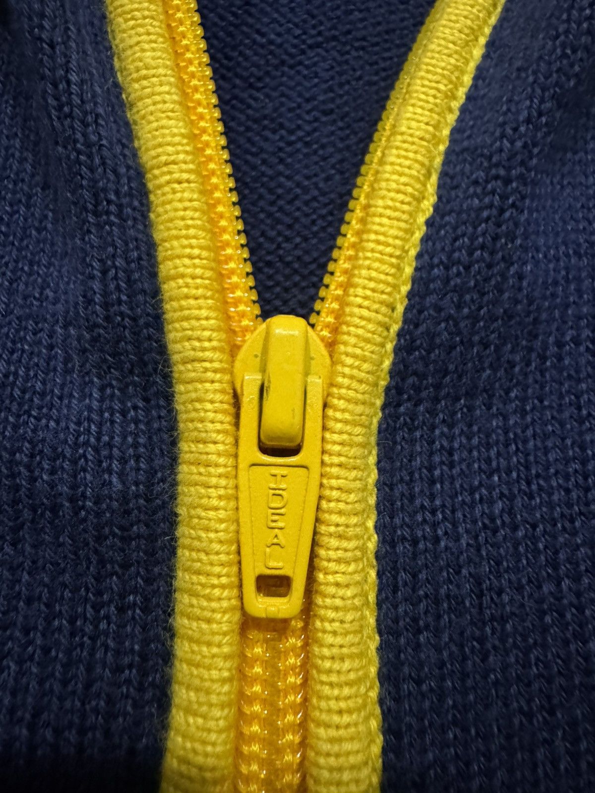 Adidas Vintage Adidas Trefoil Raglan Blue Yellow Size US XL / EU 56 / 4 - 6 Thumbnail
