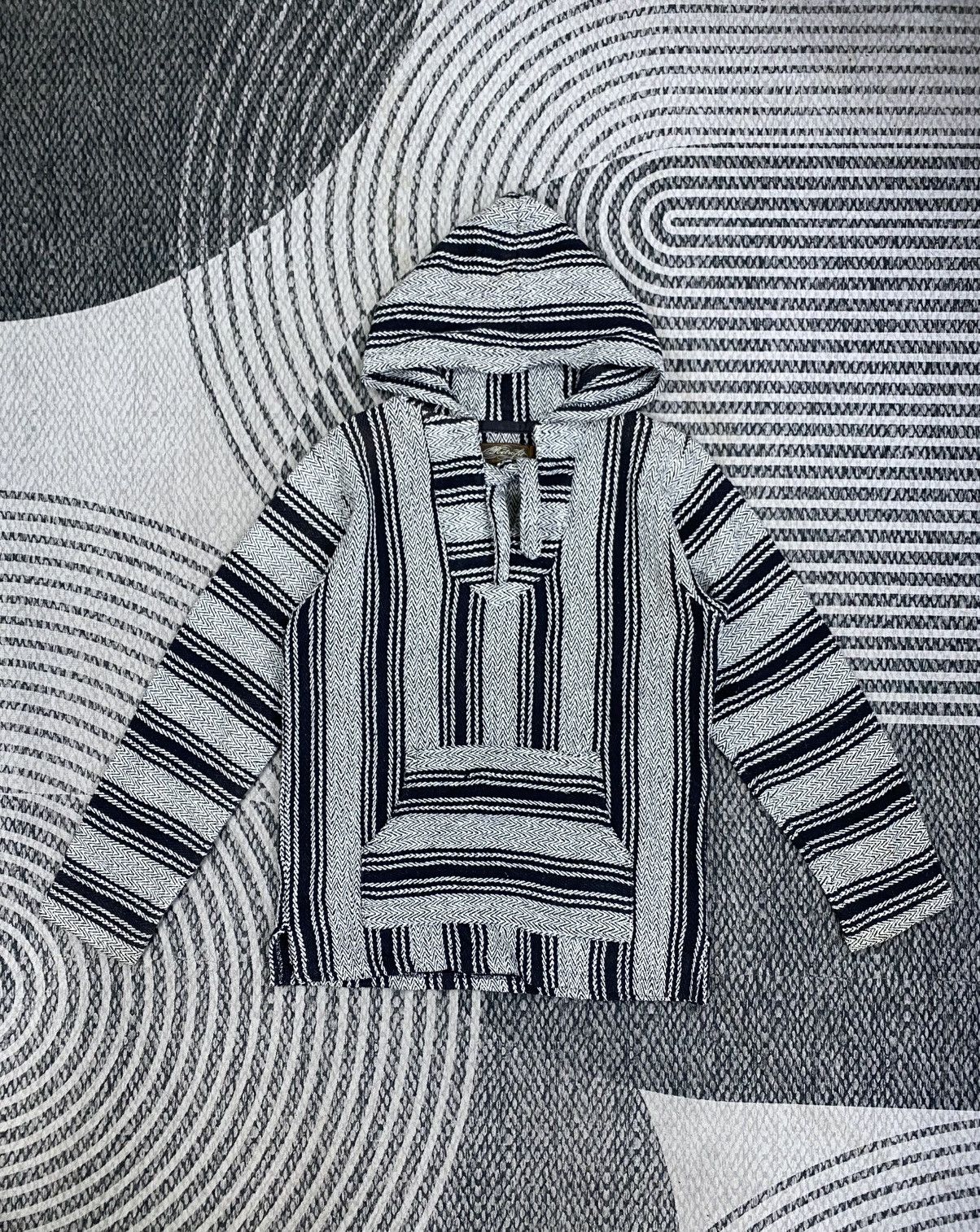Retrofit Vintage Retrofit Baja Stripes Knit Jacket Size US M / EU 48-50 / 2 - 1 Thumbnail