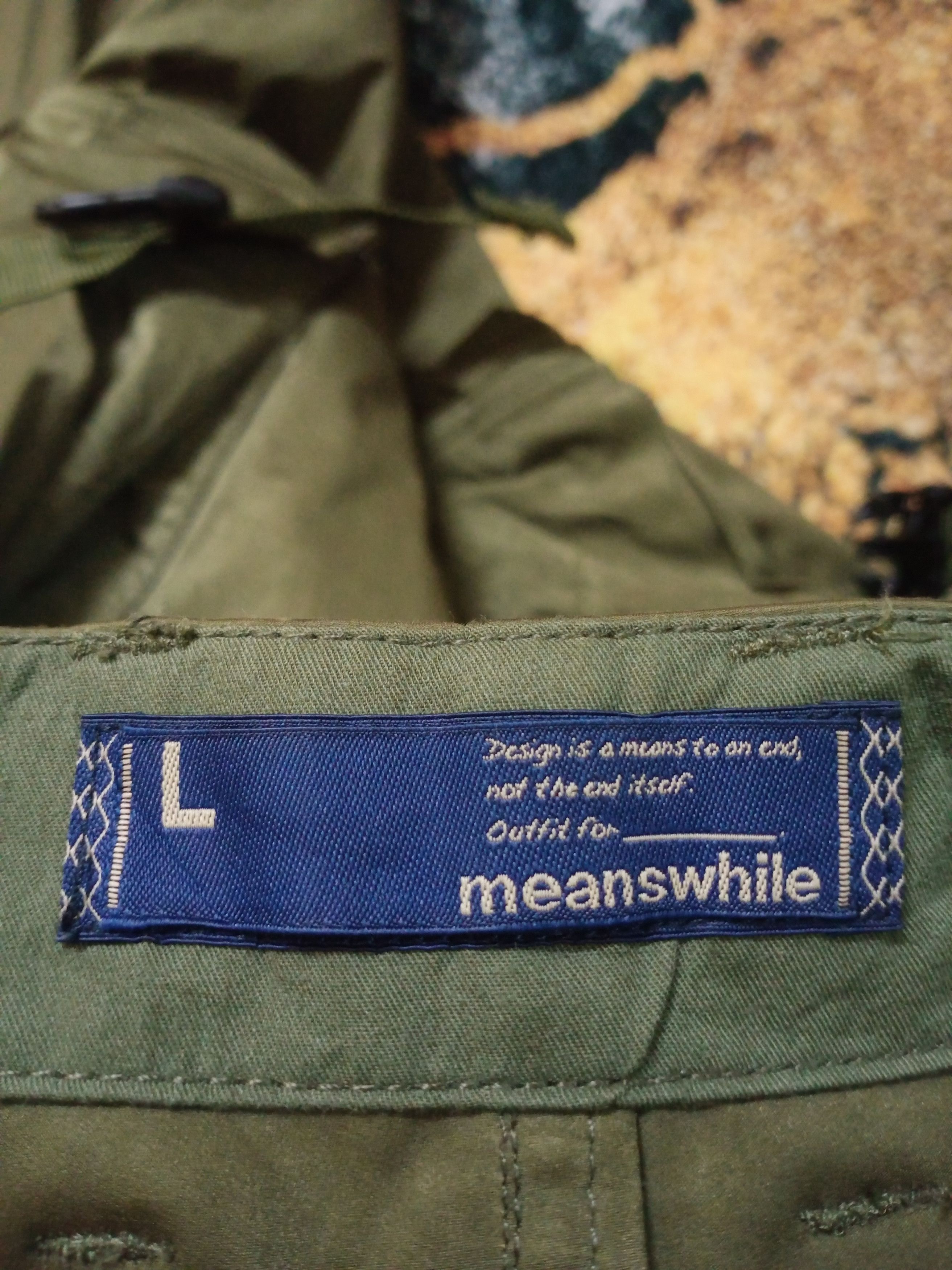 meanswhile Rare Vintage Meanswhile Tactical Pocket Cargo Pants Size US 36 / EU 52 - 17 Thumbnail