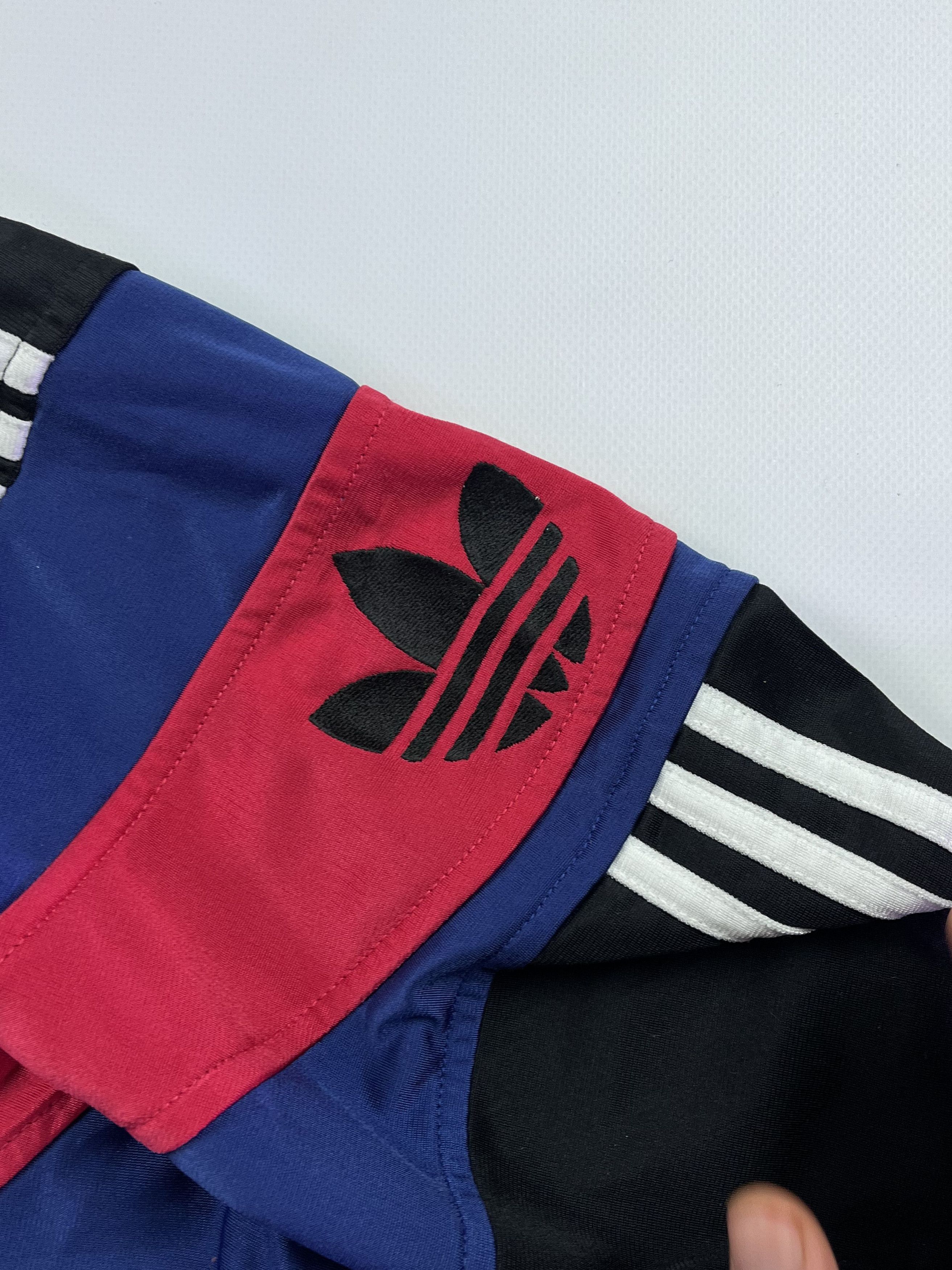 Adidas × Vintage RARE 80s Adidas Vintage Track Jacket Size US L / EU 52-54 / 3 - 4 Thumbnail