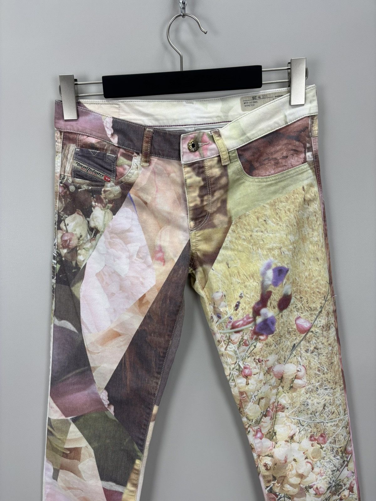 Diesel Womens Y2k pants Diesel Size 28 Color Multicolor Size 25" / US 0 / IT 36 - 3 Thumbnail