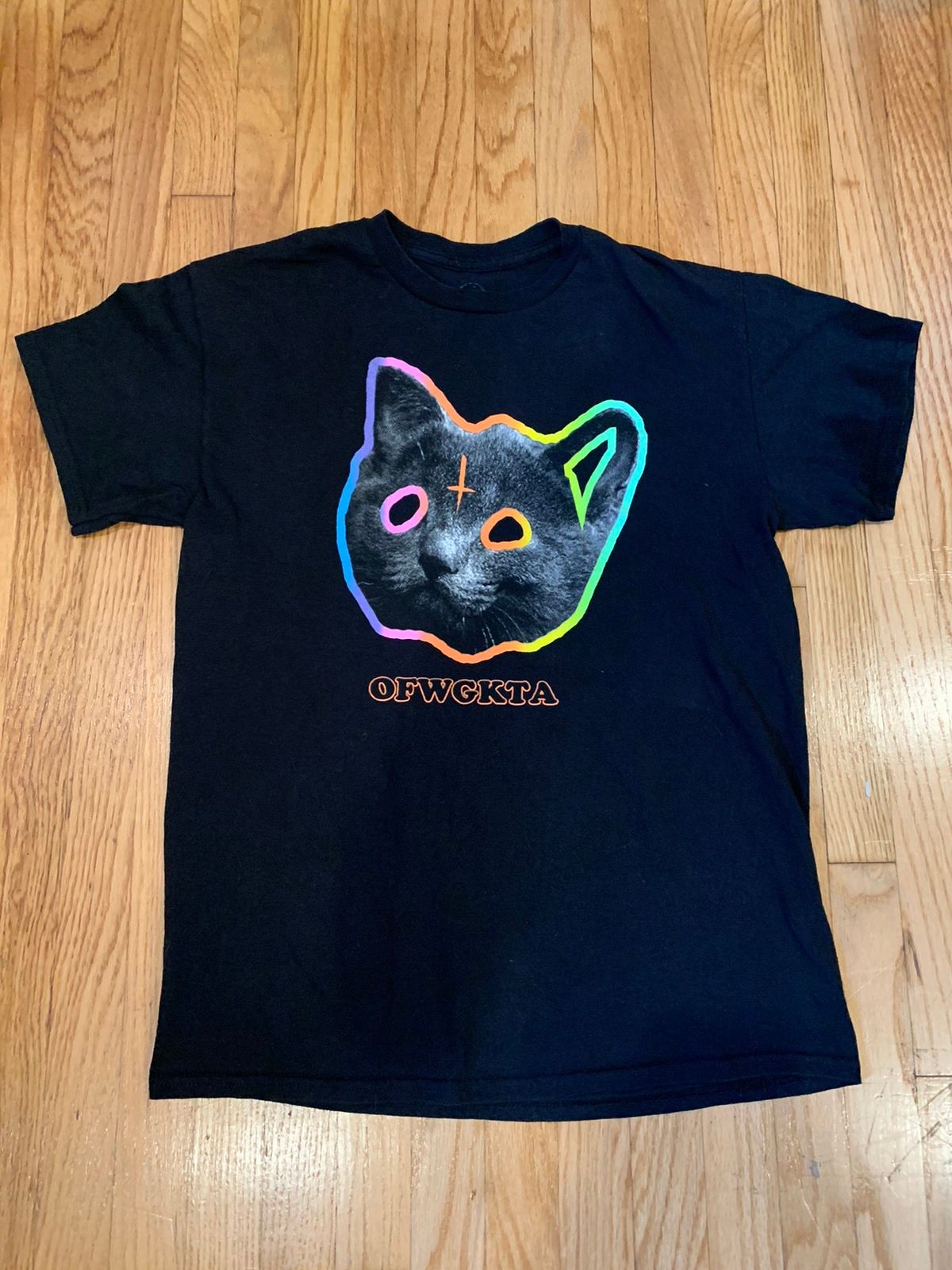 Odd Future OFWGKTA Tron Cat Tyler The Creator T-Shirt | Grailed