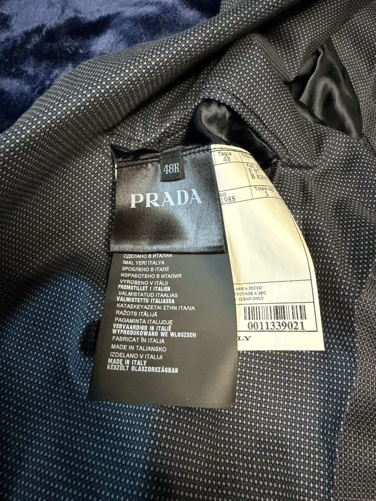 Prada Prada Blazer Size 38R - 4 Thumbnail