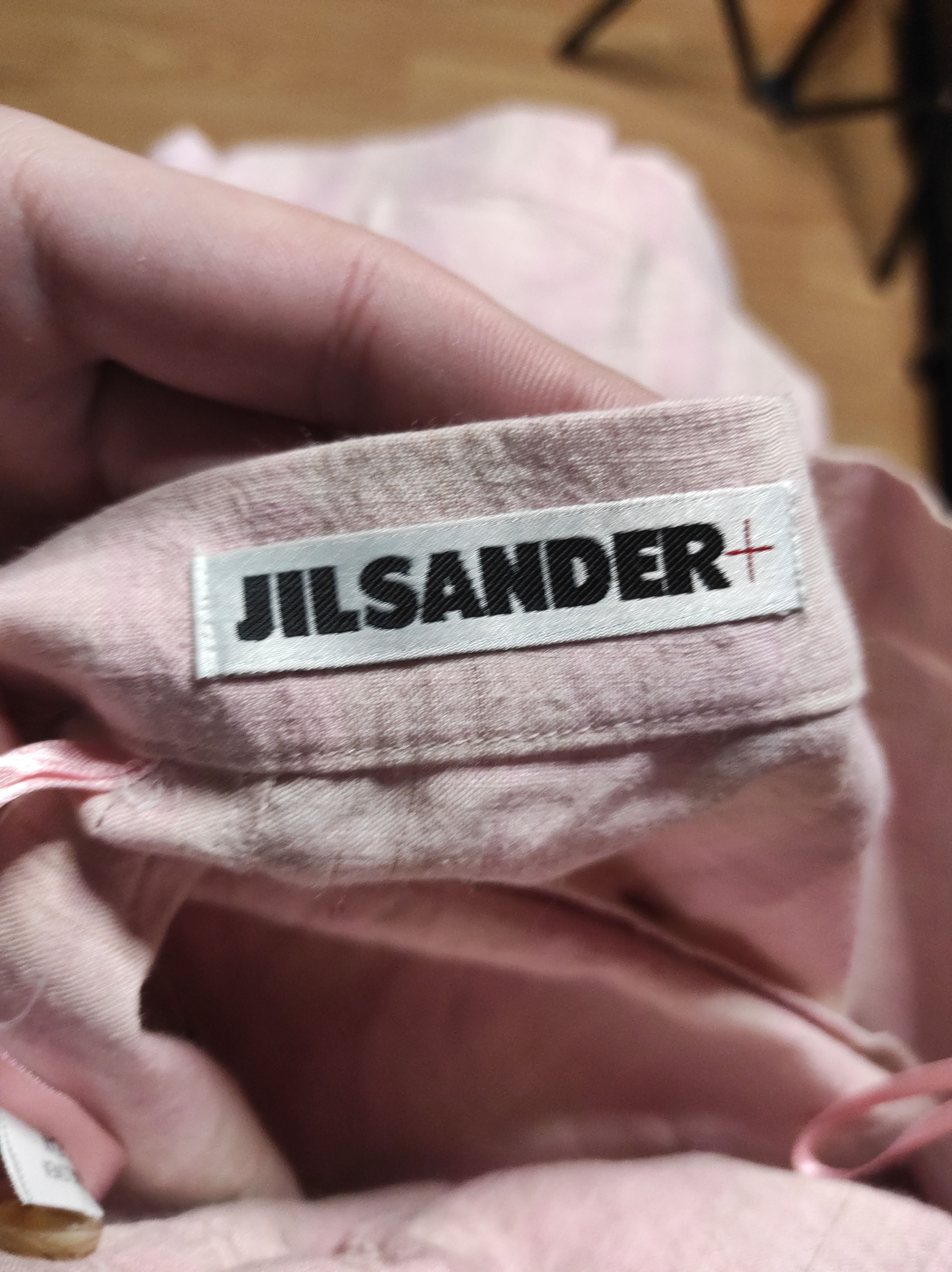 Japanese Brand × Jil Sander **Jil Sander Pink Linen Chino Pants** Size 24" / US 00 / IT 34 - 5 Thumbnail
