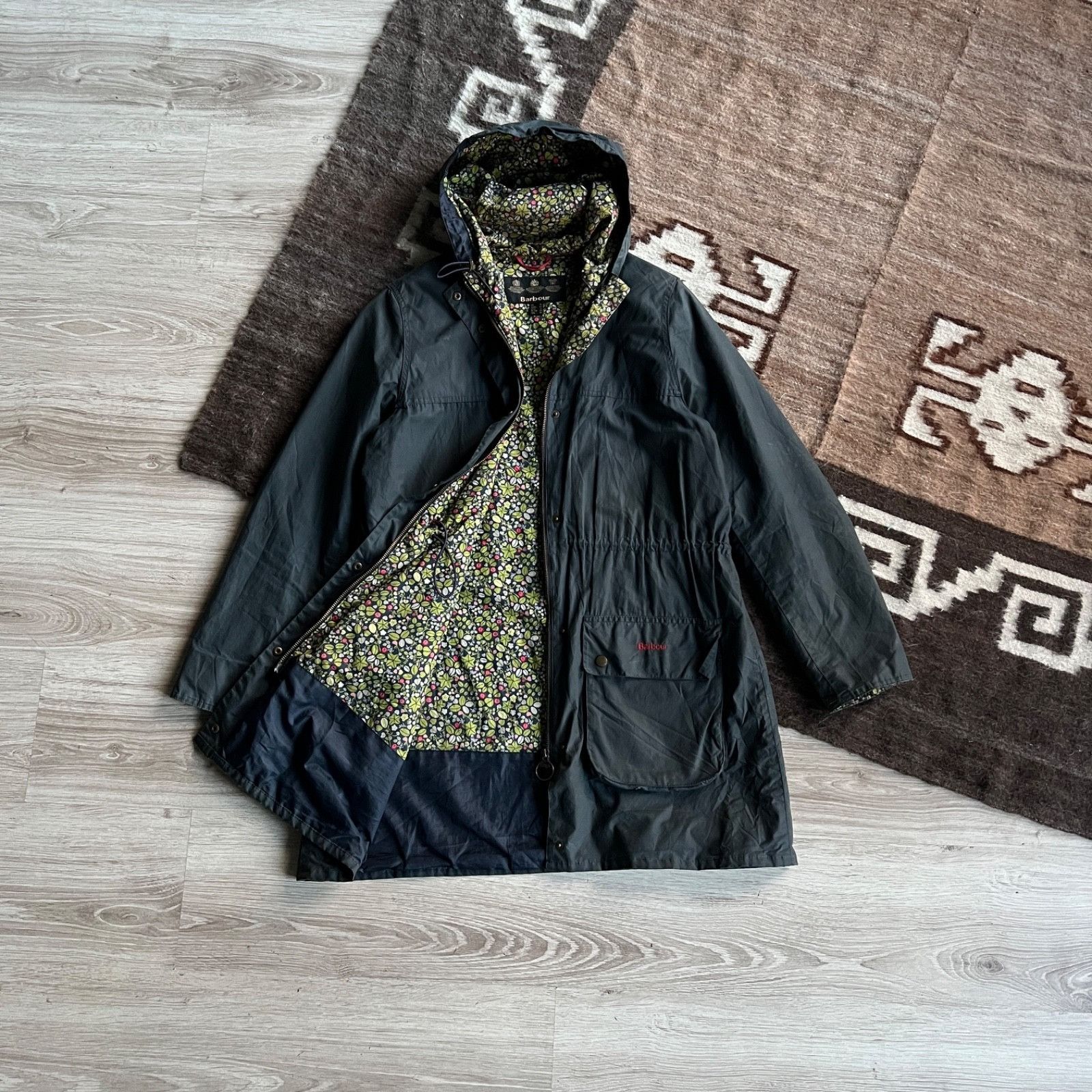 Barbour Barbour Lula Durham Waxed Jacket 9721AC Size L / US 10 / IT 46 - 2 Thumbnail