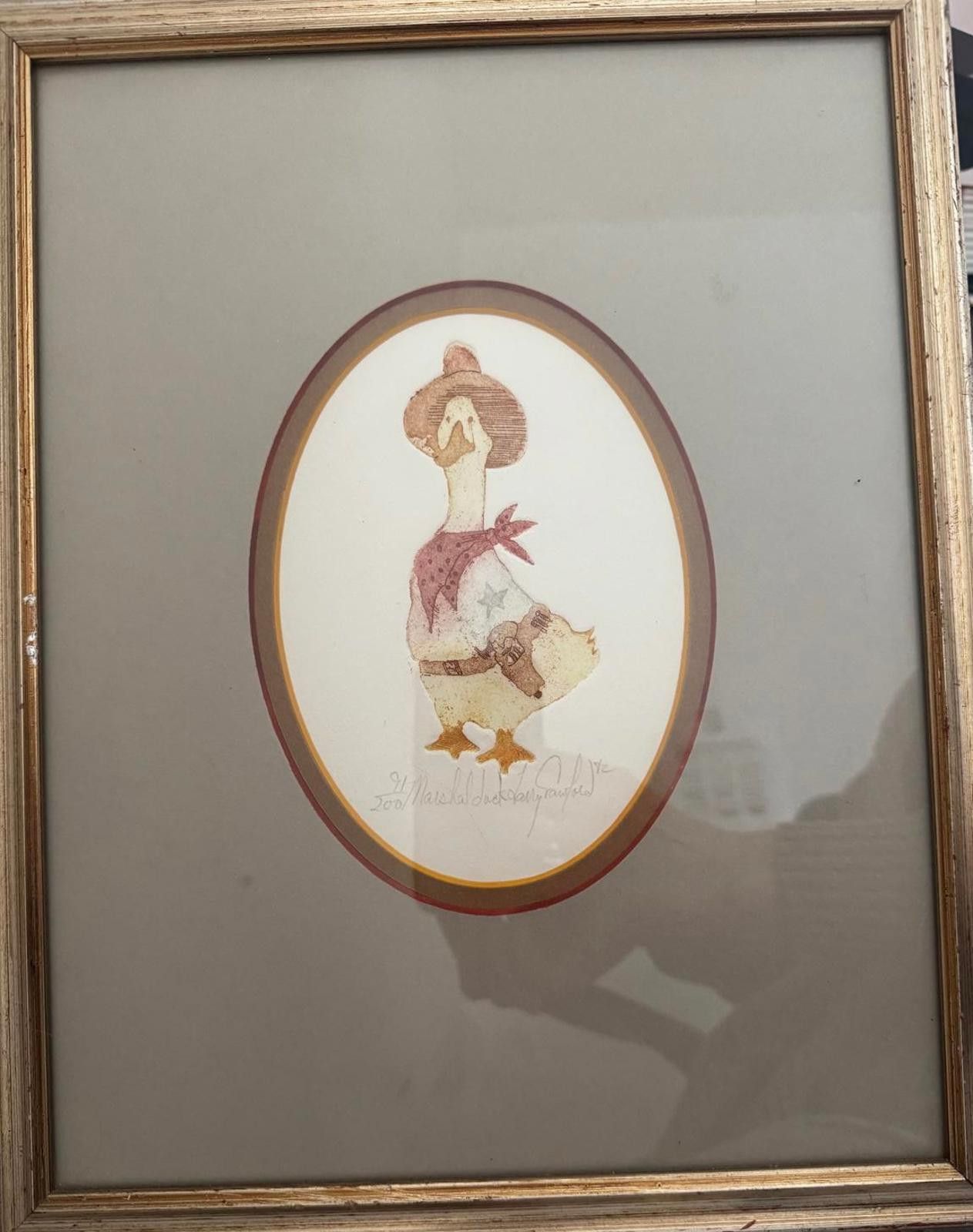 Other Marshall Duck in Cowboy Outfit-Larry Crawford 1982 Size ONE SIZE - 2 Thumbnail