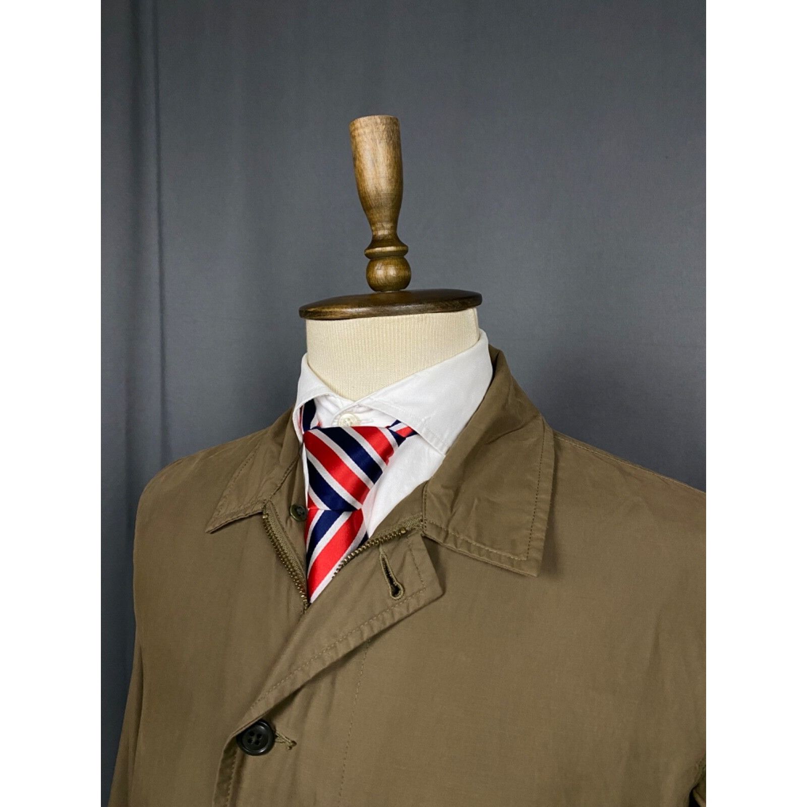 Polo Ralph Lauren Polo Ralph Lauren VTG Men's Beige Brown Coach Zip Collared J Size US M / EU 48-50 / 2 - 5 Thumbnail