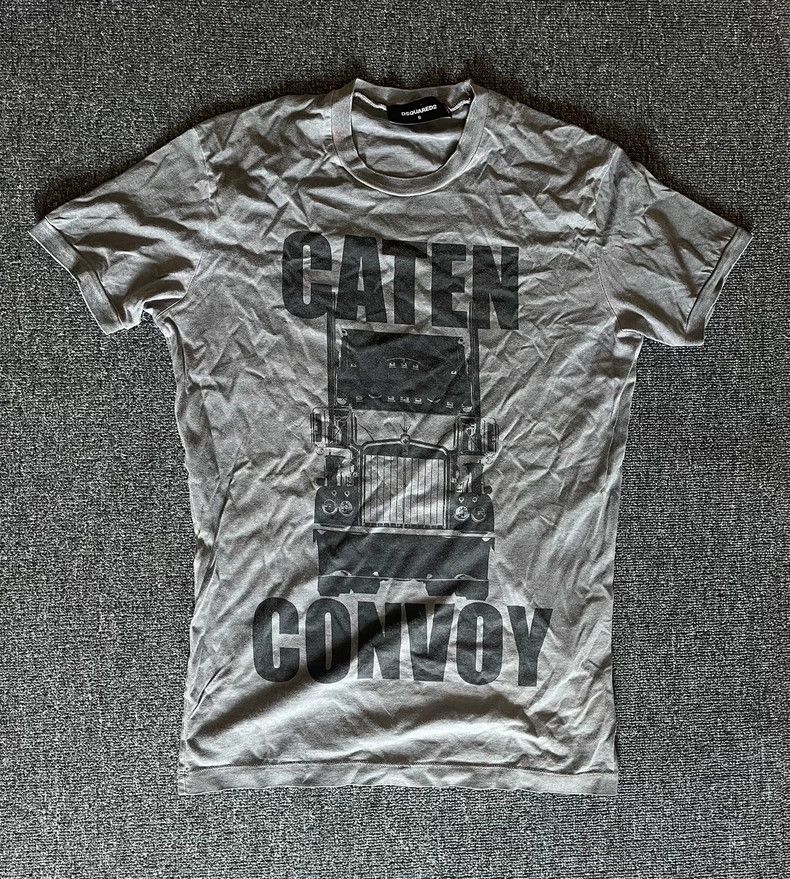Dsquared2 Dsquared2 Short Sleeve Truck Print T-Shirt-yf Size US S / EU 44-46 / 1 - 1 Thumbnail