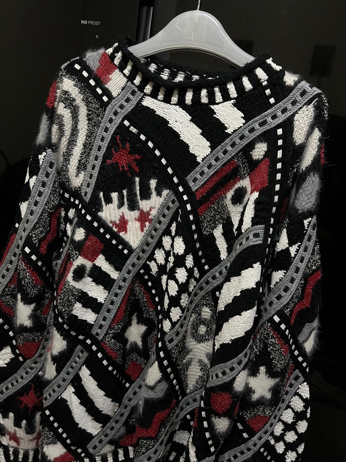Yoshiyuki Konishi Archive Rare Artwork Yoshiyuki Konishi 3D Hand Knit Size US L / EU 52-54 / 3 - 5 Thumbnail