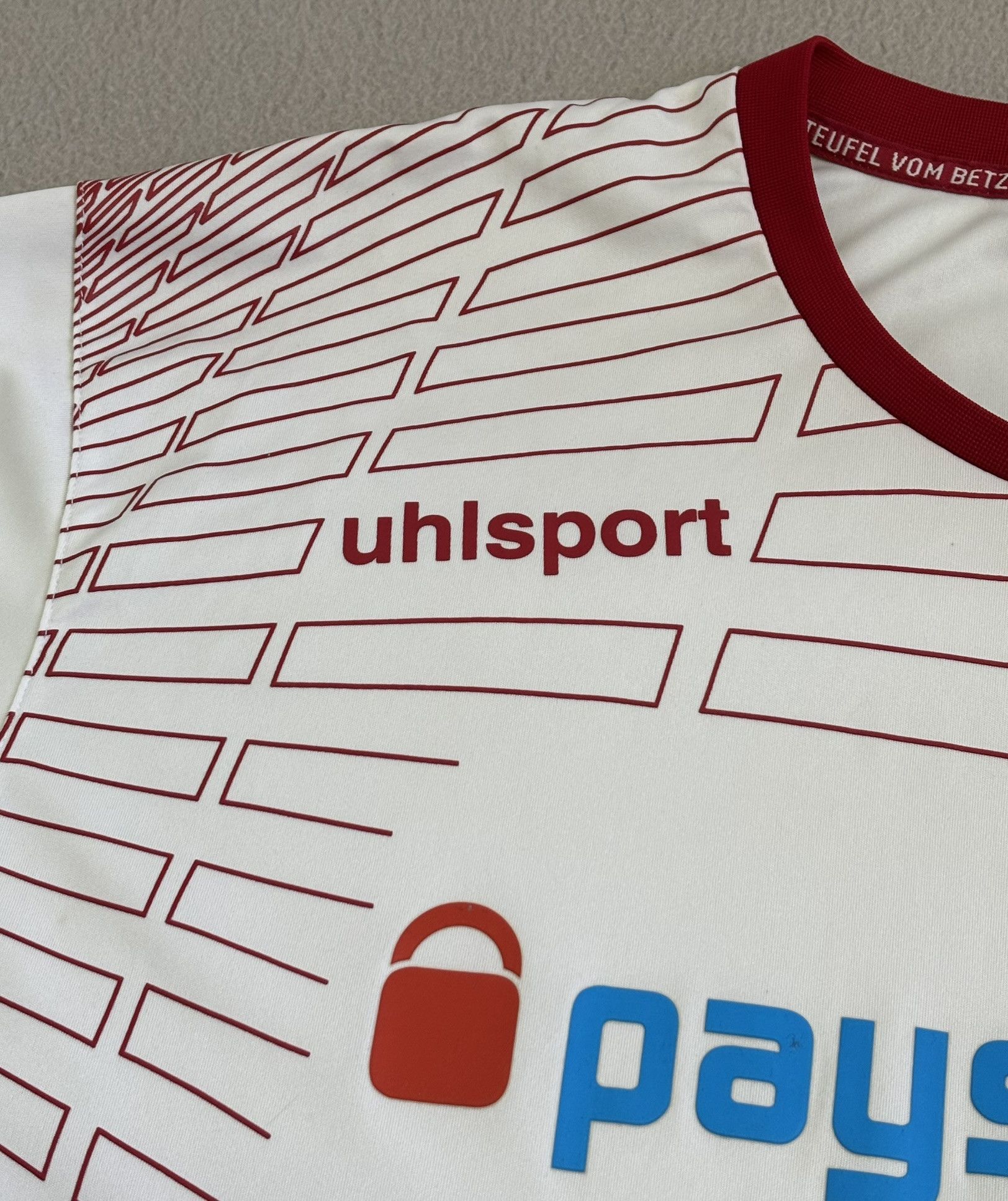Other 1.FC Kaiserslautern 2014/2015 Uhlsport Football Jersey Size US XL / EU 56 / 4 - 7 Thumbnail