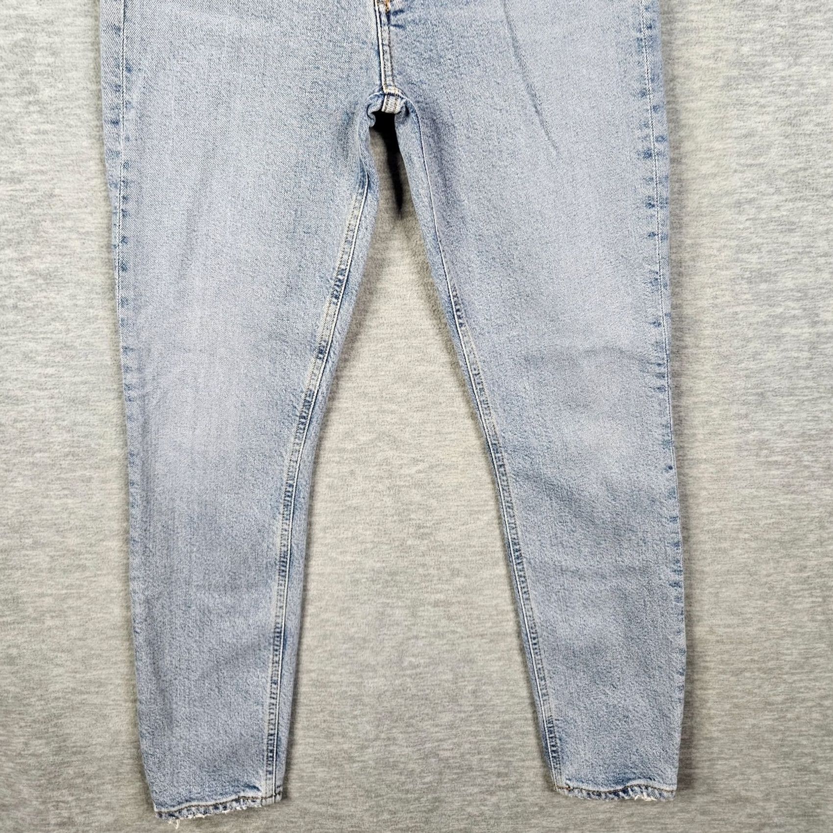 Agolde AGOLDE Blue Button Fly Jeans - Size 25 - Womens Casual Denim Size 42" / US 20 - 3 Thumbnail
