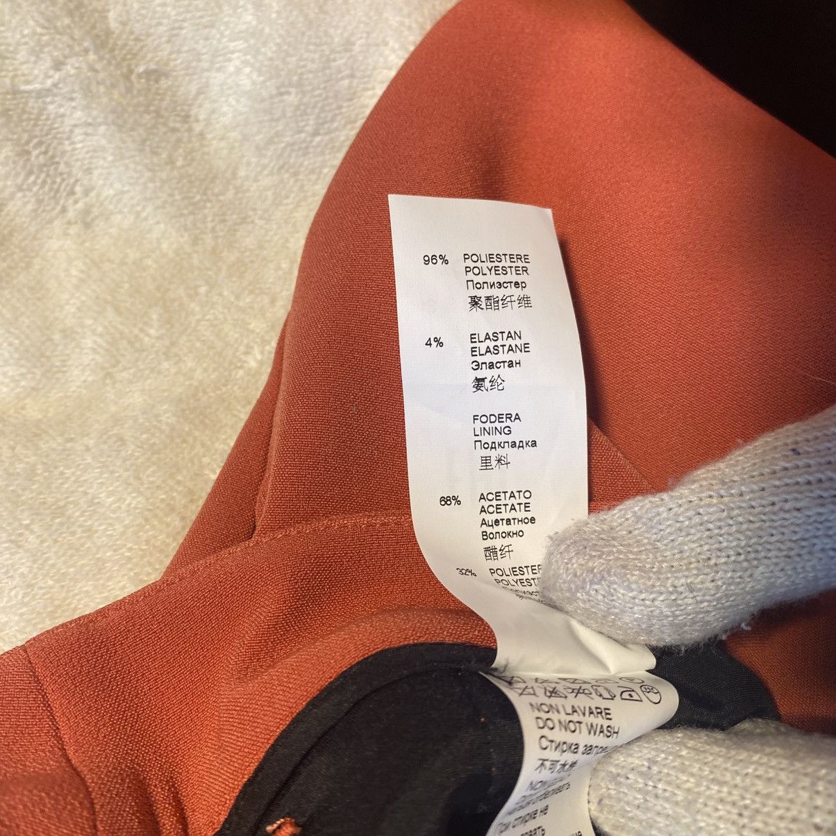 Other Manila Grace Salmon Dress Pants Tailored Women's Size 42 Size 28" / US 6 / IT 42 - 8 Thumbnail