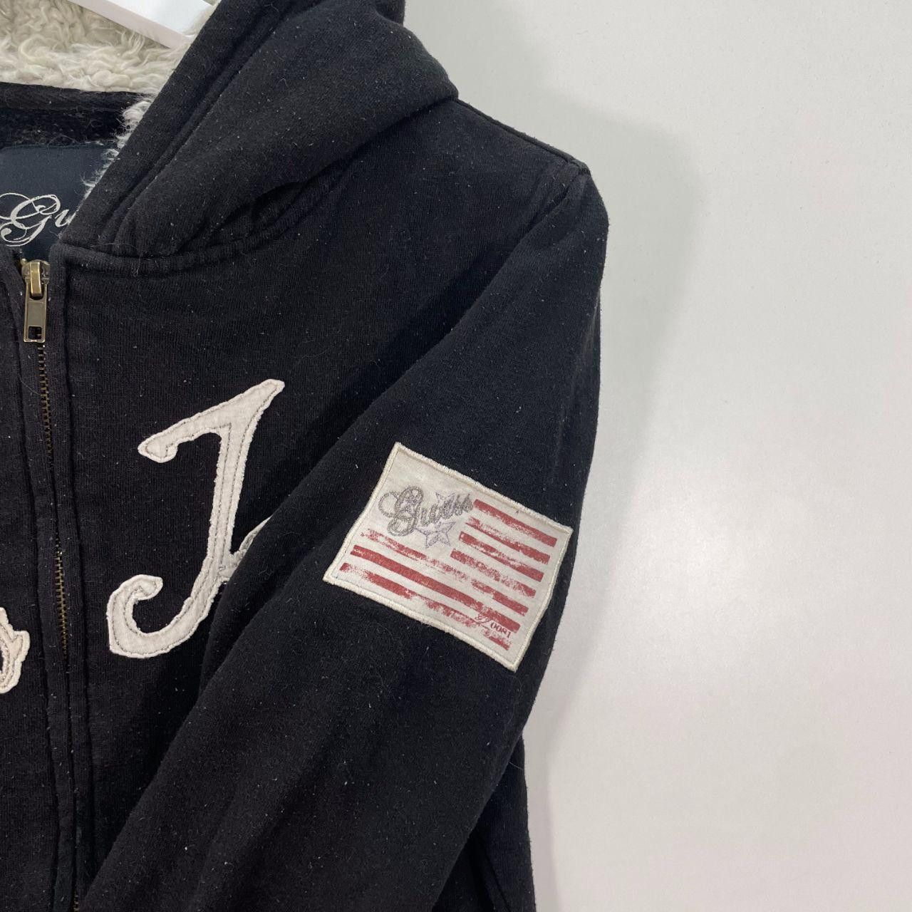 Guess Y2K Black Guess Hoodie Measurements Size US M / EU 48-50 / 2 - 2 Thumbnail