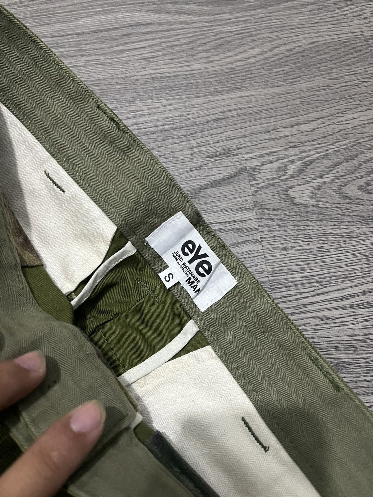 Junya Watanabe Comme Des Garcons EYE x Junya Watanabe Casual pants Designer Size US 31 - 8 Thumbnail