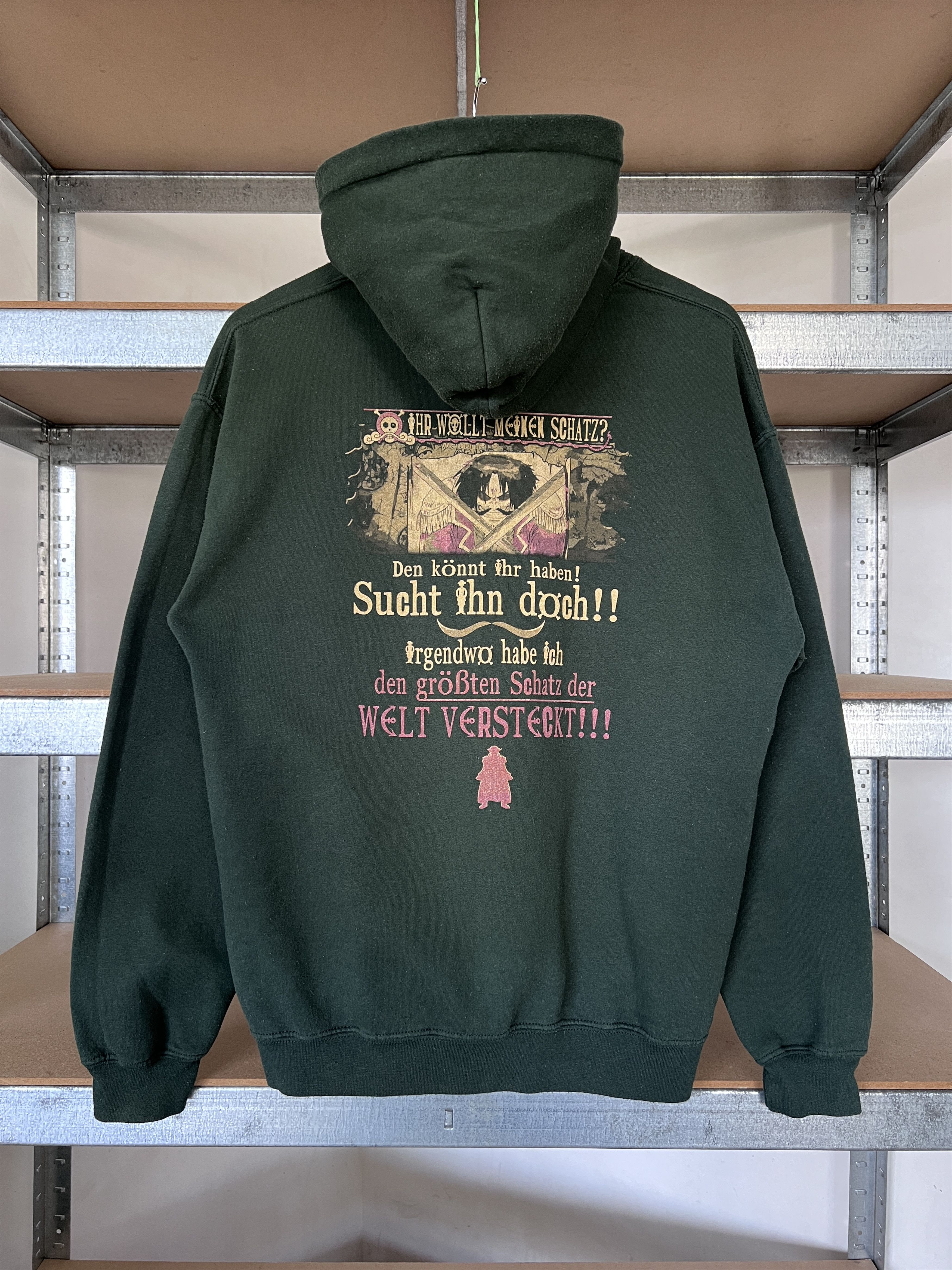 Anime One Piece Y2K Vintage Anime Movie Germany Hoodie Size US M / EU 48-50 / 2 - 1 Thumbnail