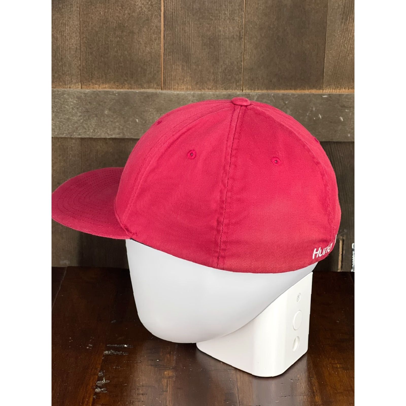 Hurley Billabong Hat Cap Fitted Adult Large Red Skate Polyester Twill A Size ONE SIZE - 3 Thumbnail