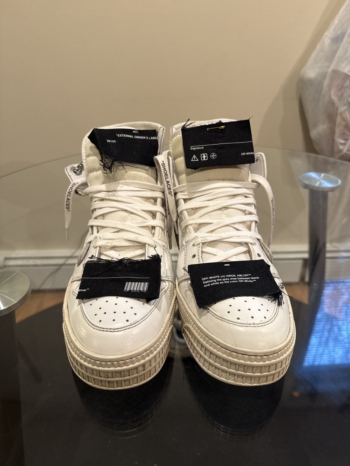 Off-White Off-White 3.0 Off court Leather Size US 9 / EU 42 - 3 Thumbnail