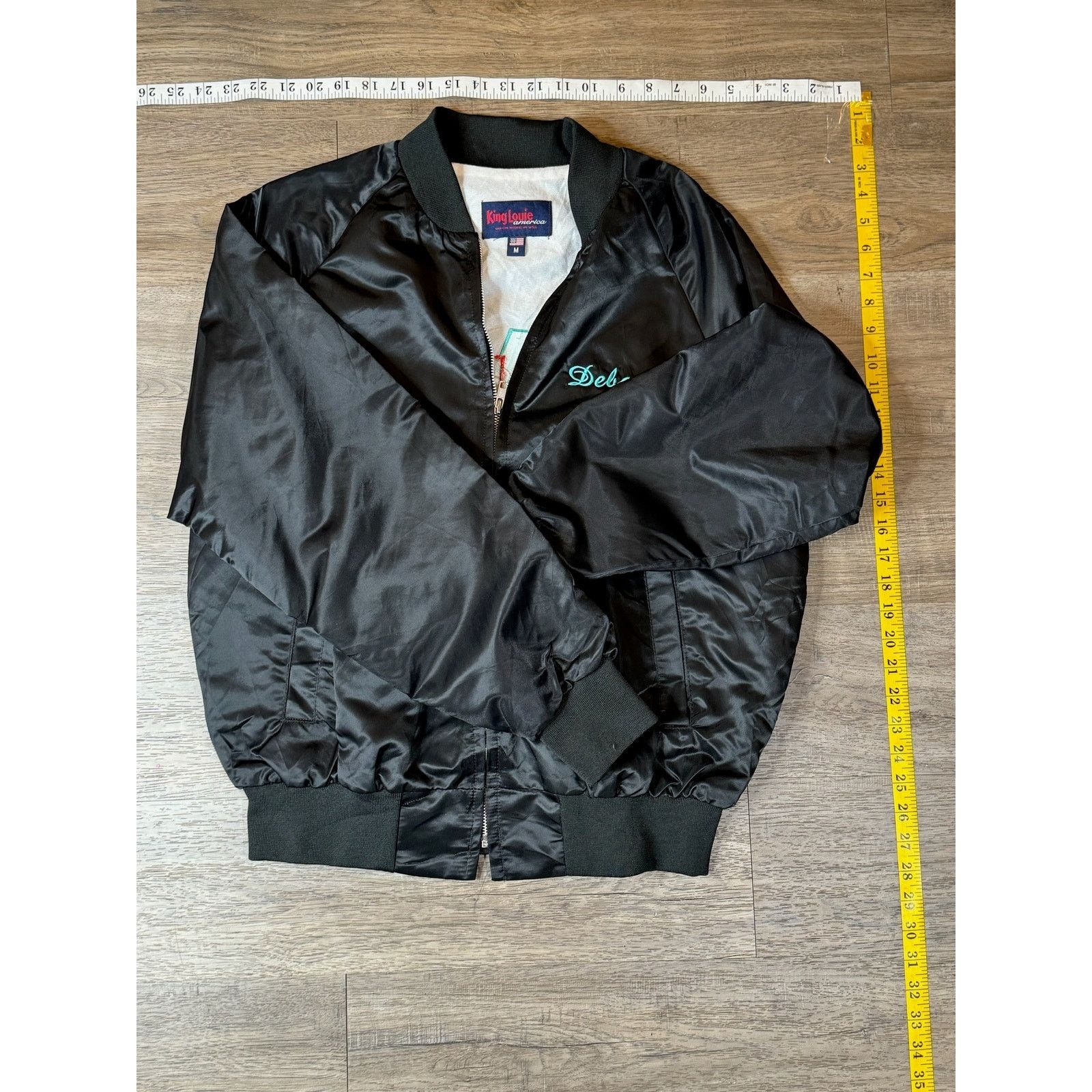 Vintage Vintage Embroidered Satin Jacket King Louie Deborah Dance Size US M / EU 48-50 / 2 - 5 Thumbnail