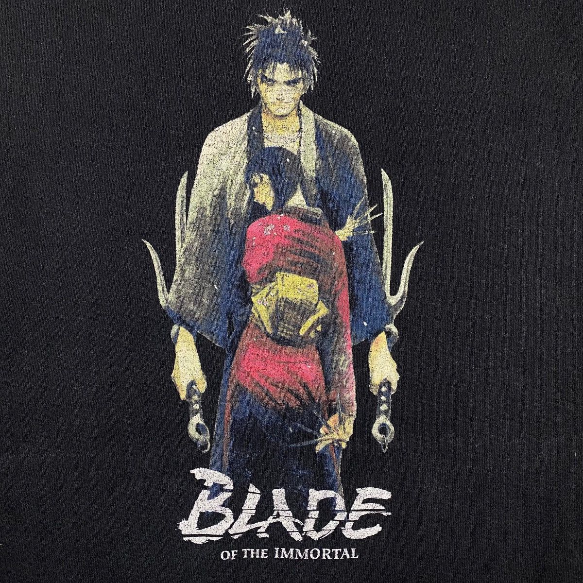 Anime VINTAGE BLADE OF THE IMMORTAL ANIME MANGA GRAPHIC TEE Size US XL / EU 56 / 4 - 3 Thumbnail