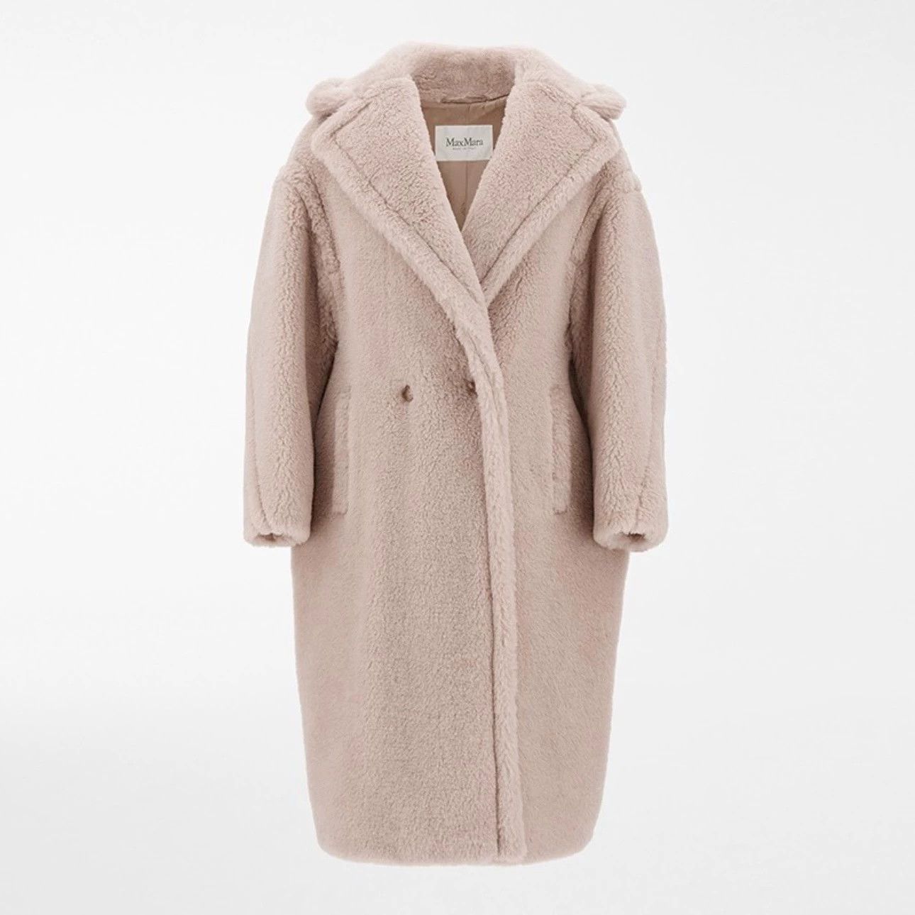 Max Mara Max Mara Teddy Coat Beige Sand L Size L / US 10 / IT 46 - 2 Thumbnail