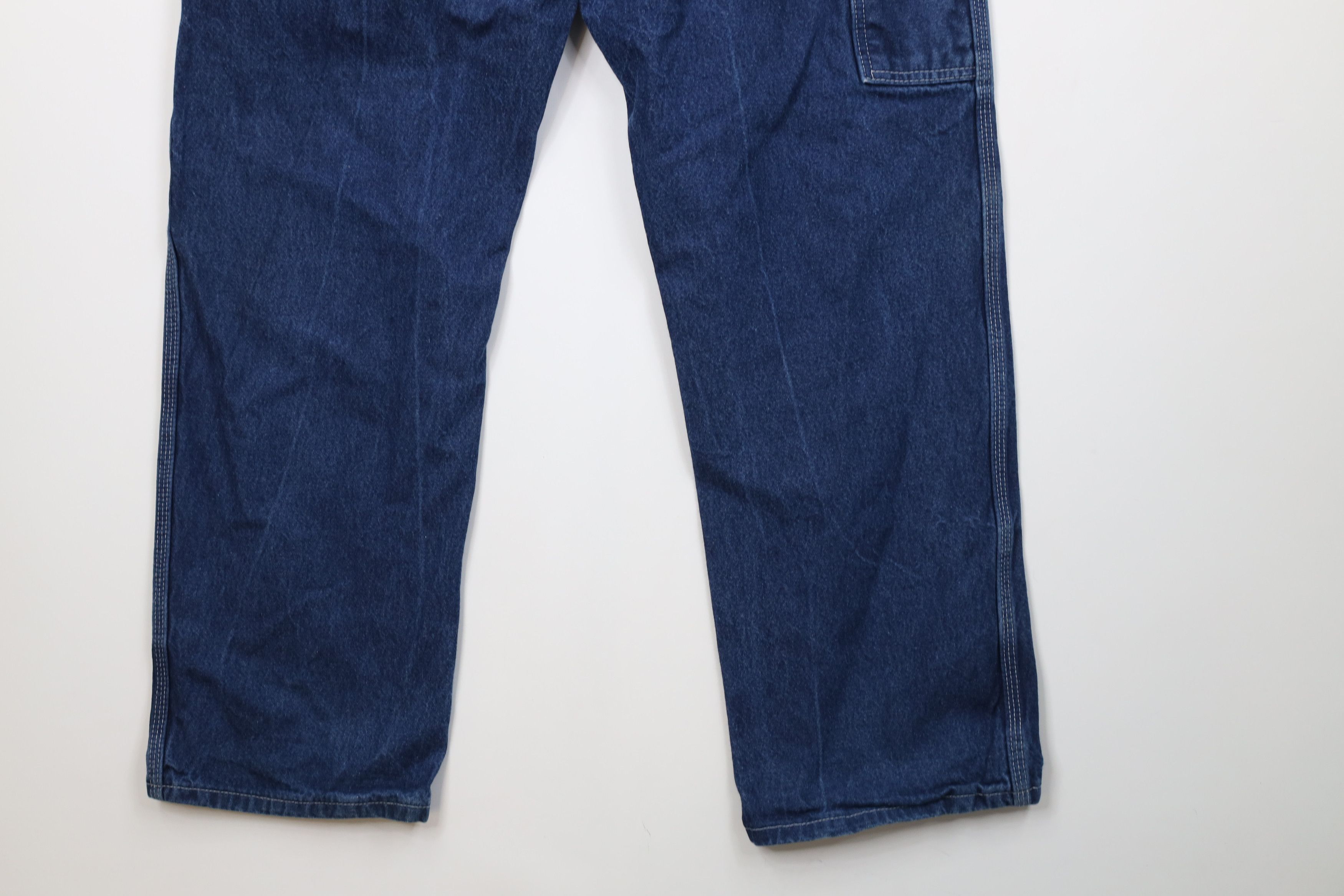 Dickies Vintage Y2K Dickies Wide Leg Dungaree Denim Jeans Cotton Size US 38 / EU 54 - 11 Thumbnail