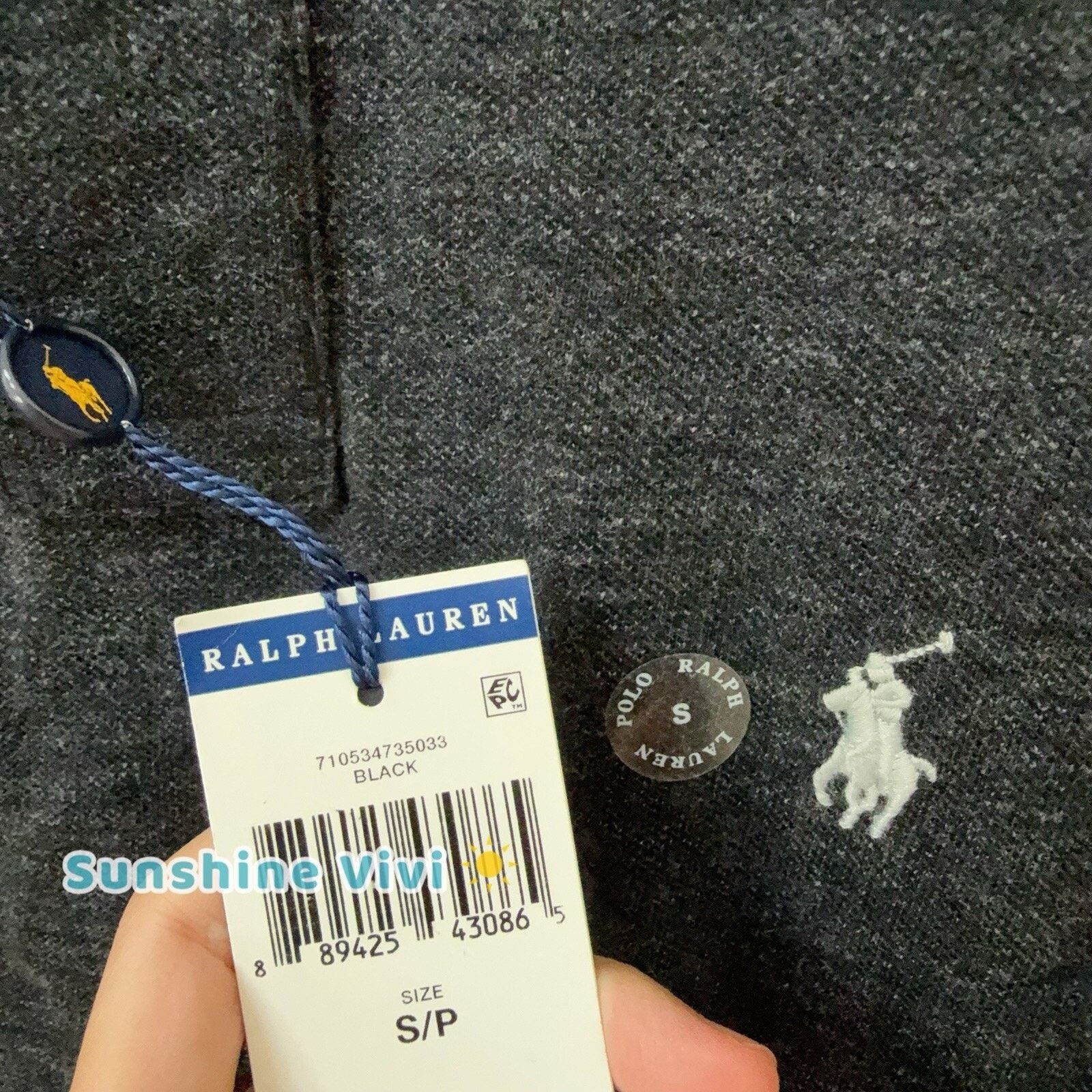 Polo Ralph Lauren NWT Polo Ralph Lauren Classic Fit Mesh Polo Shirt Black S Size US S / EU 44-46 / 1 - 2 Thumbnail