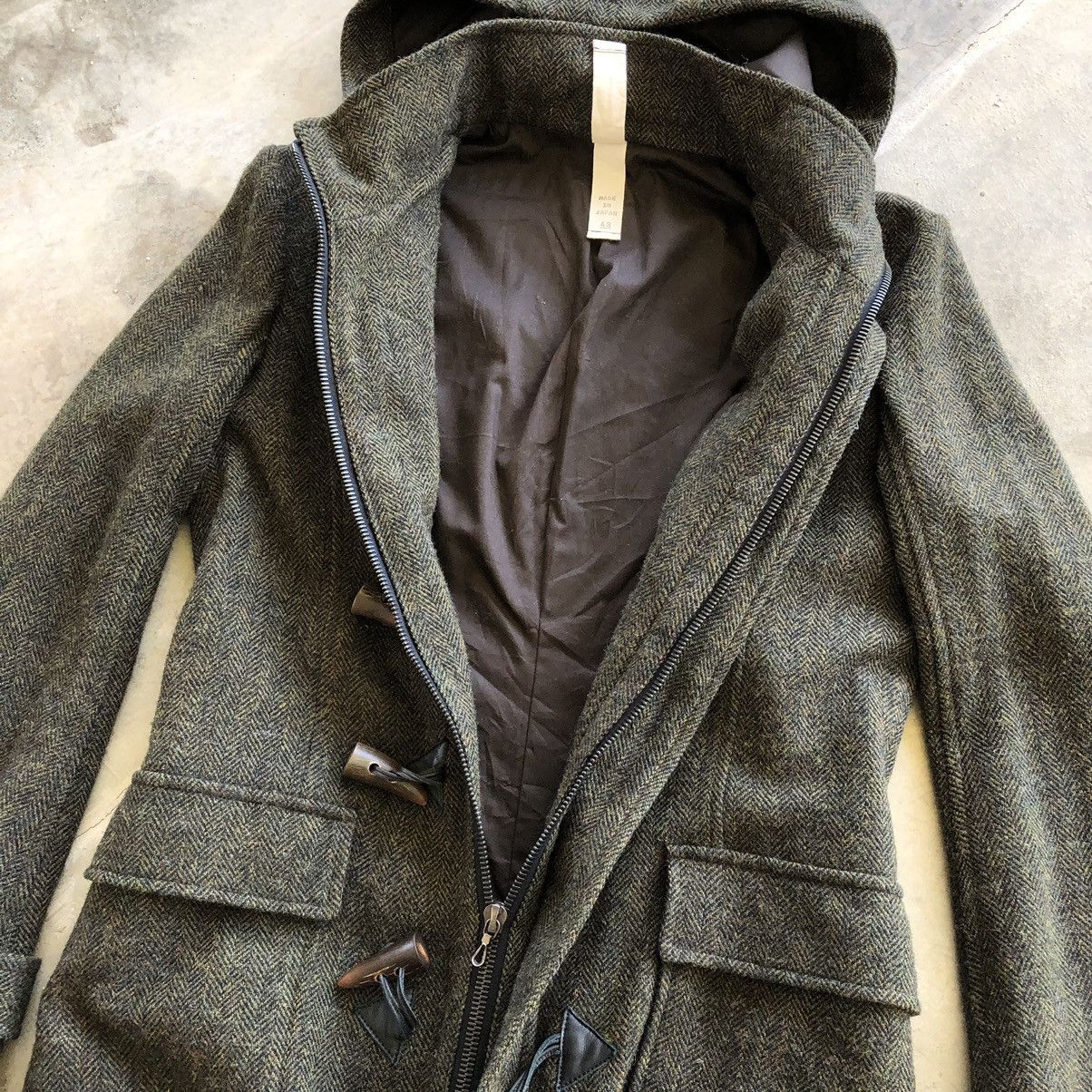 Autumn Cashmere × Japanese Brand CAMIERA Hooded Duffle Wool Coat Size US M / EU 48-50 / 2 - 7 Thumbnail