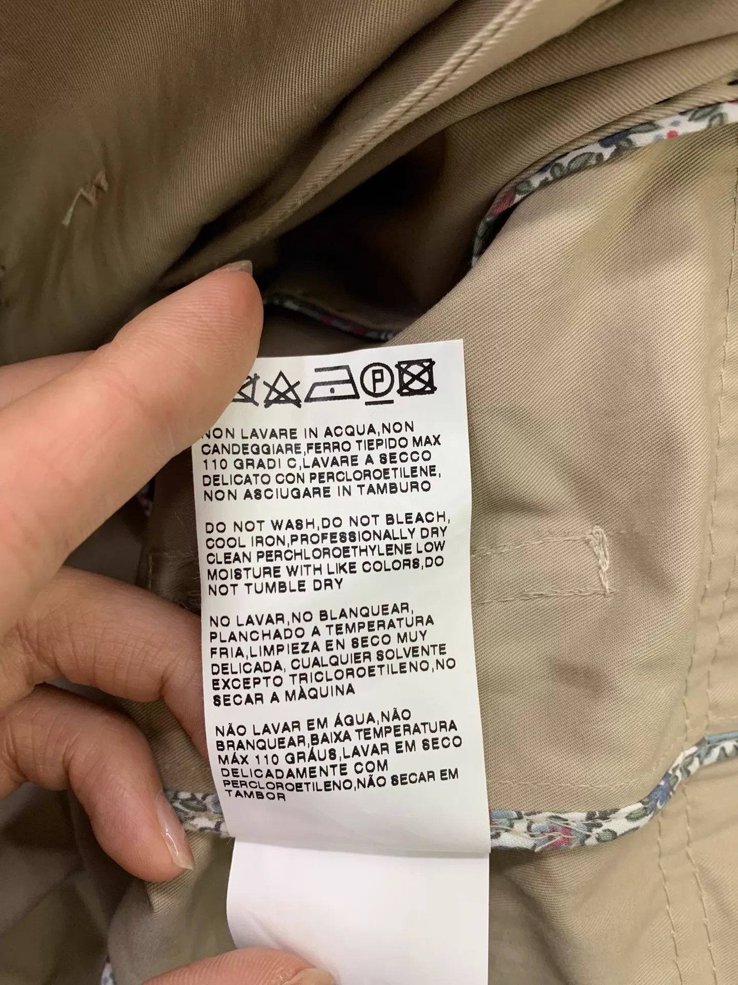 Max Mara Maxmara Double-Breasted Trench Coat 36 New Size S / US 4 / IT 40 - 6 Thumbnail