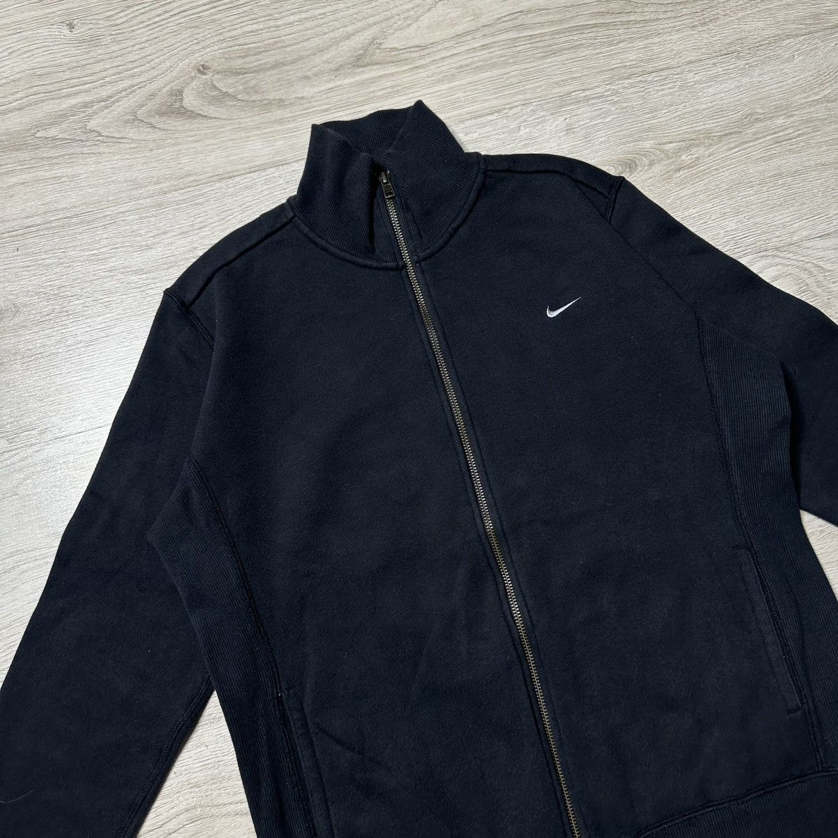 Nike Vintage Nike sweatshirt full zip jacket S Y2k Swoosh gray Size US S / EU 44-46 / 1 - 2 Thumbnail