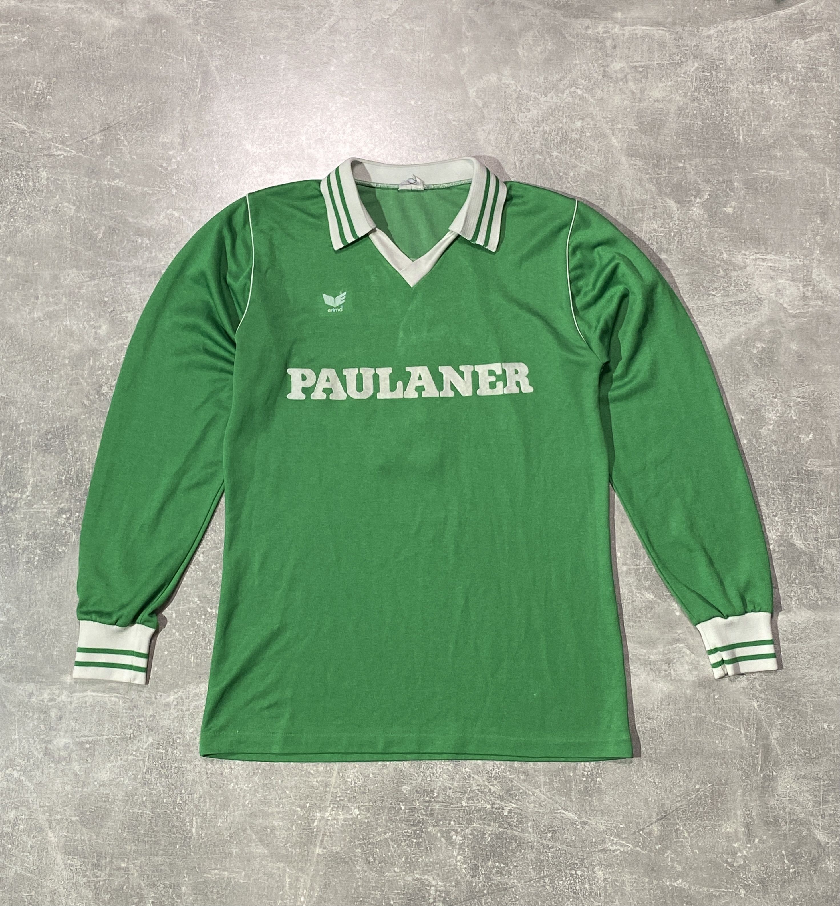 Erima vintage 90s Erima #9 PAULANER Soccer Jersey Size US S / EU 44-46 / 1 - 1 Thumbnail