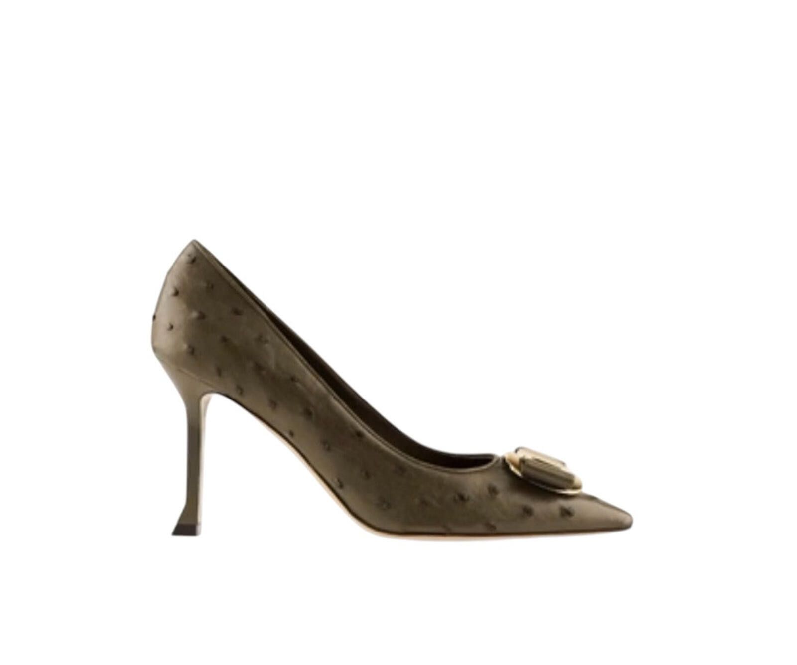 Salvatore Ferragamo Ferragamo New Vara Plate Pump Size ONE SIZE - 1 Thumbnail