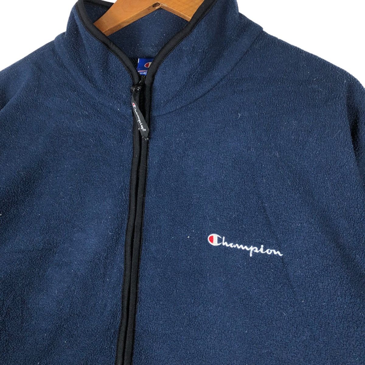 Champion CHAMPION Full Zip Fleece Sweater Size US XL / EU 56 / 4 - 4 Thumbnail