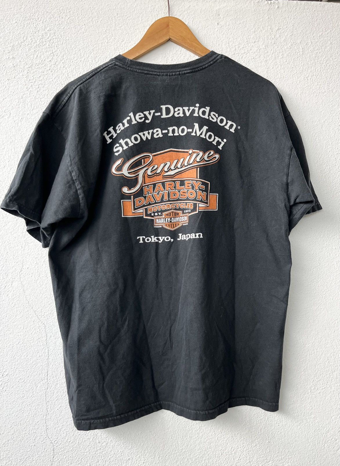 Harley Davidson Harley Davidson "Showa-no-Mori Tokyo" Eagle Graphic T-Shirt Size US L / EU 52-54 / 3 - 6 Thumbnail