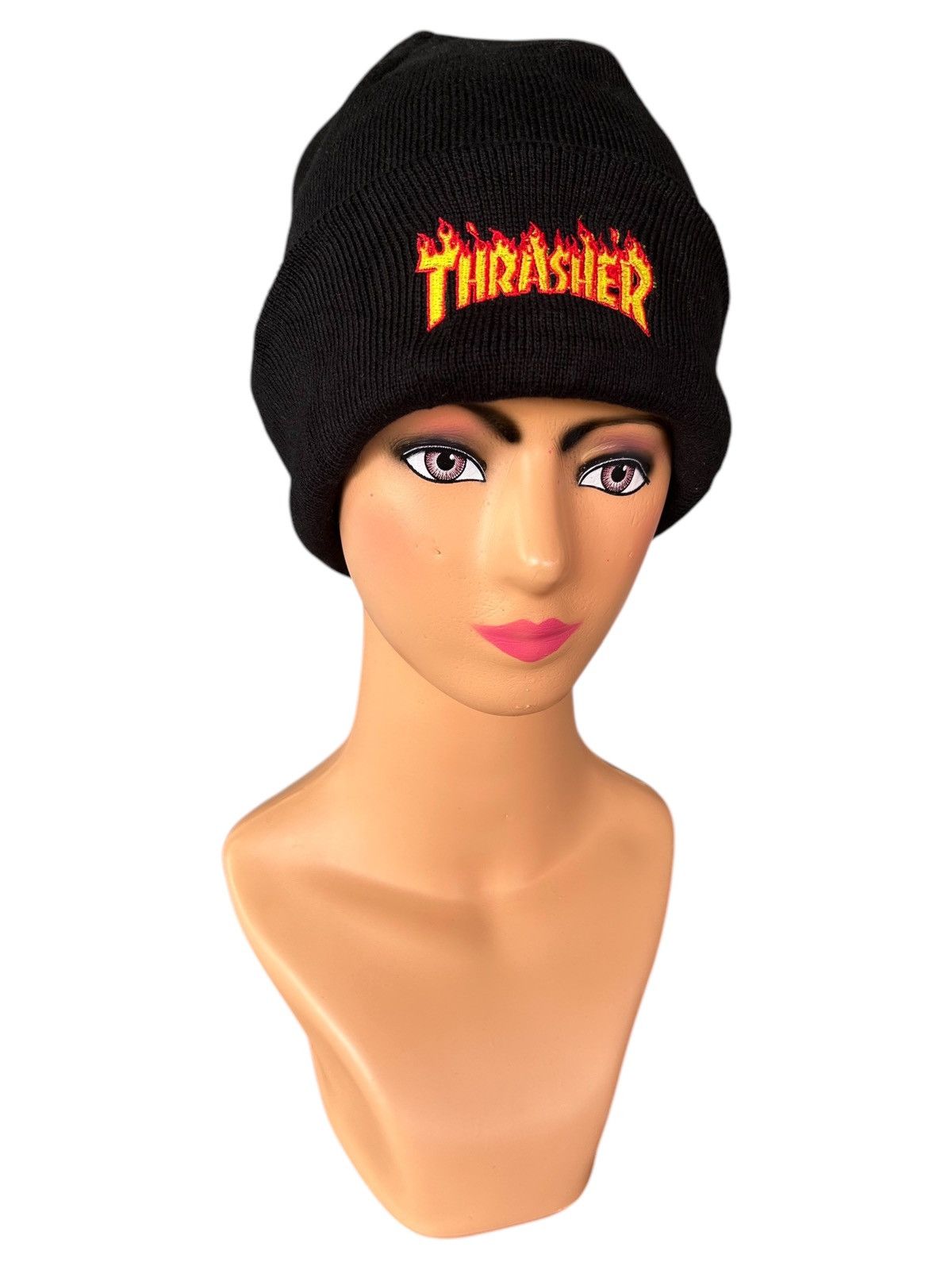 Thrasher Thrasher Flame Reversible Tokyo Beanie Hats Size ONE SIZE - 1 Thumbnail