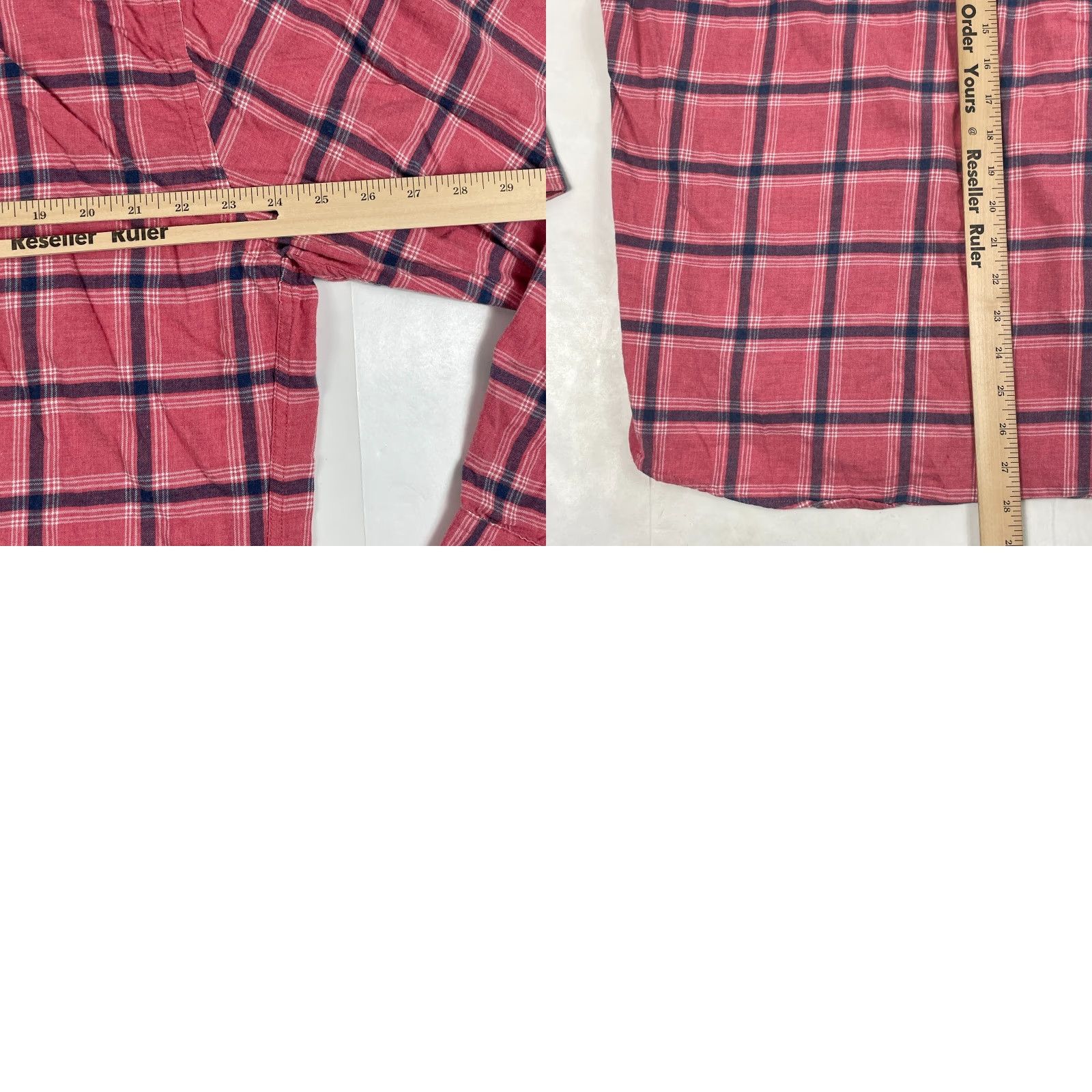 Peter Millar Peter Millar Shirt Mens XL Pink Flannel Long Sleeve Golf Plaid Button-Up Collared Shirt Size US XL / EU 56 / 4 - 9 Thumbnail