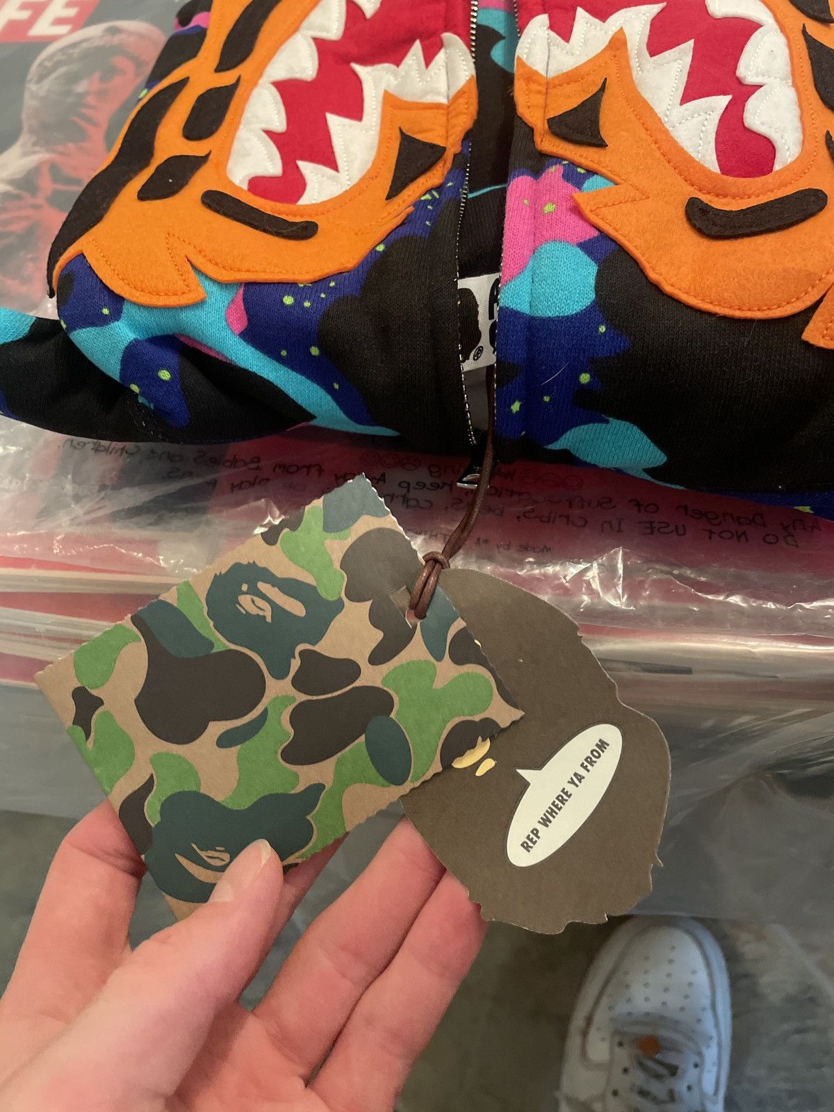 Bape Bape x Kid Cudi Tiger Fullzip Hoodie Size US M / EU 48-50 / 2 - 6 Thumbnail
