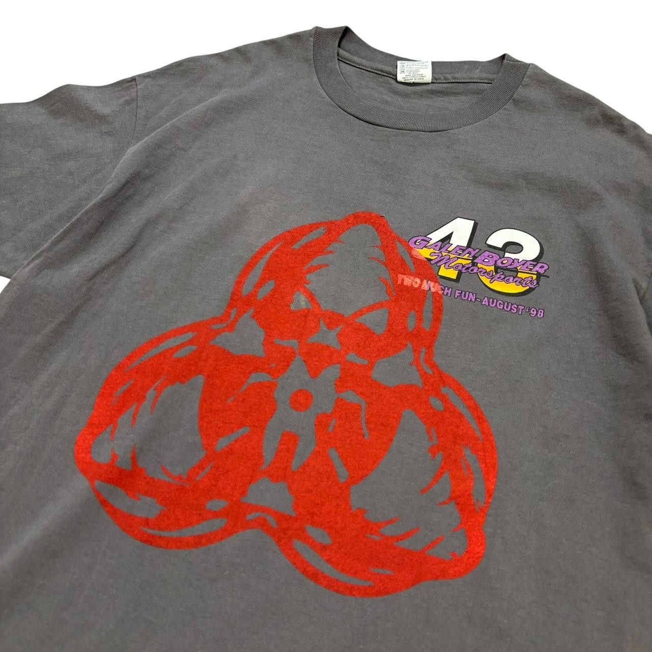 Anvil Vintage T-Shirt Roach’s Revived Custom Red Biohazard Graphic Size US XL / EU 56 / 4 - 4 Thumbnail