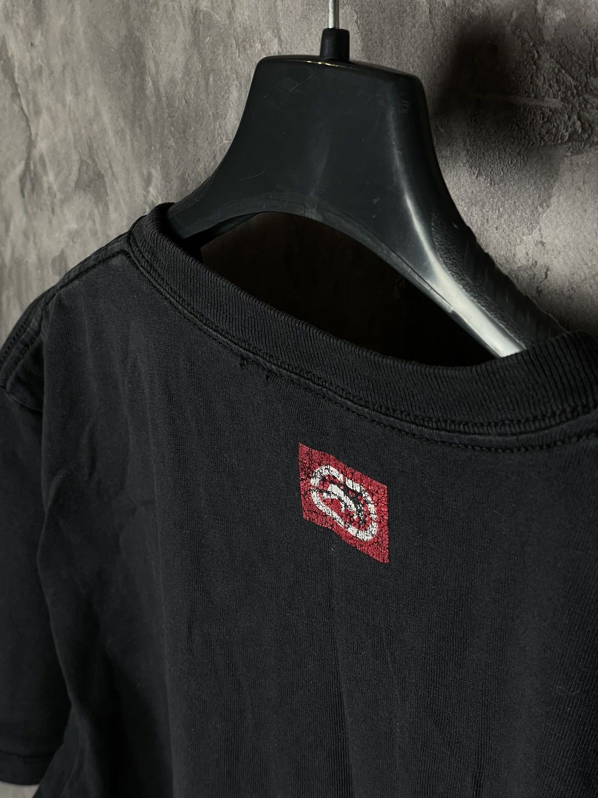 Ecko Unltd. × Vintage Vintage Y2K Ecko Unltd Affliction Style Black Skull T-Shirt Size US M / EU 48-50 / 2 - 9 Thumbnail