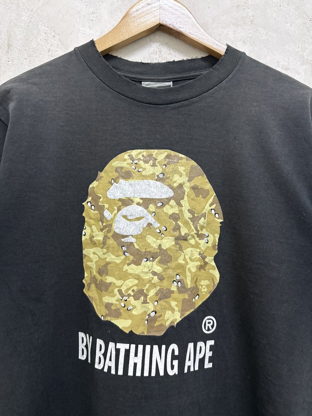 Bape Vintage 90s Distressed BAPE Camouflage Tees Size US M / EU 48-50 / 2 - 2 Thumbnail