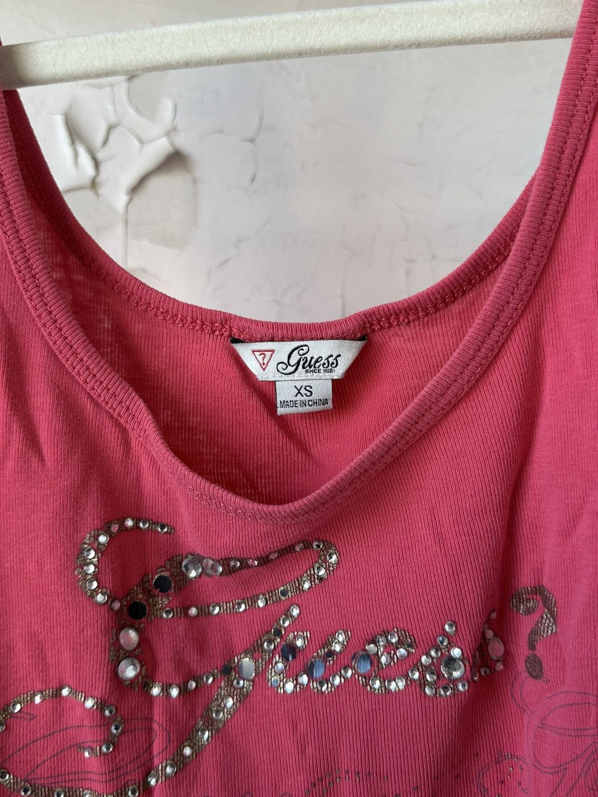 Beauty Beast × If Six Was Nine × Vintage Vintage Guess Printed Tank Top Size S / US 4 / IT 40 - 6 Thumbnail