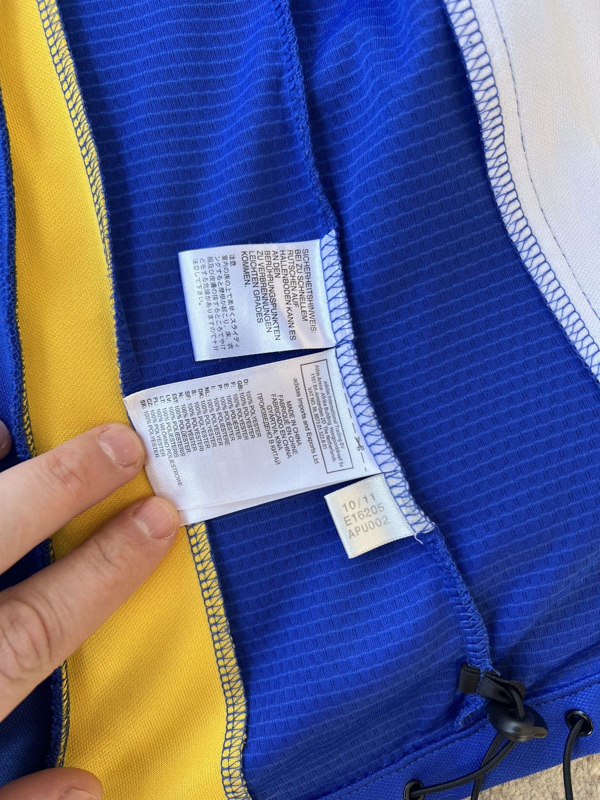 Adidas Vintage Adidas Ukraine Zip Size US S / EU 44-46 / 1 - 10 Thumbnail