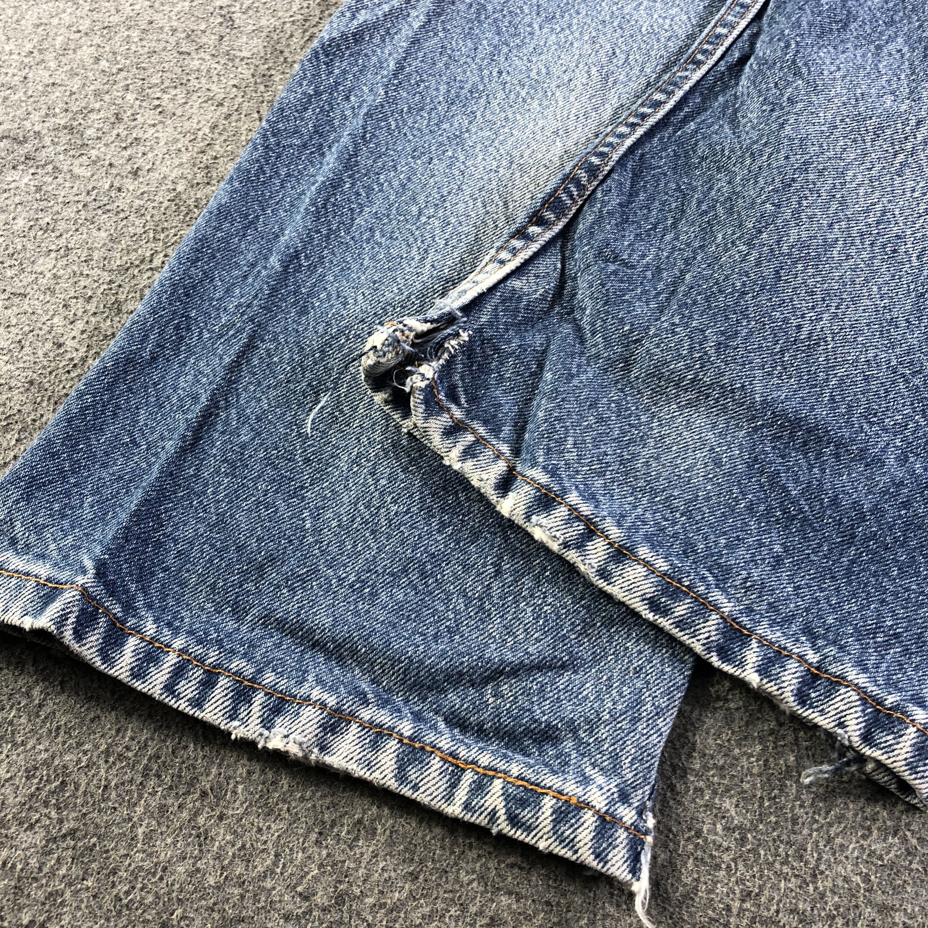 Levi's Vintage Blue Wash Levis 505 Jeans-J3209 Size US 38 / EU 54 - 6 Thumbnail