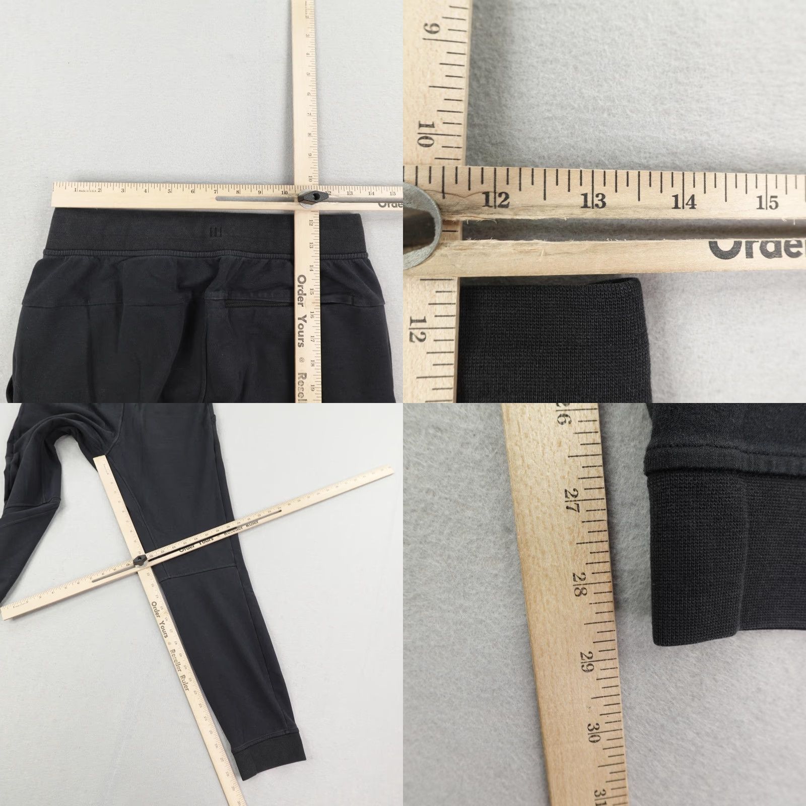 Lululemon Lululemon Pants Mens S Black City Sweat Jogger 29" Sweatpants Athletic Gym Size US 29 - 8 Thumbnail