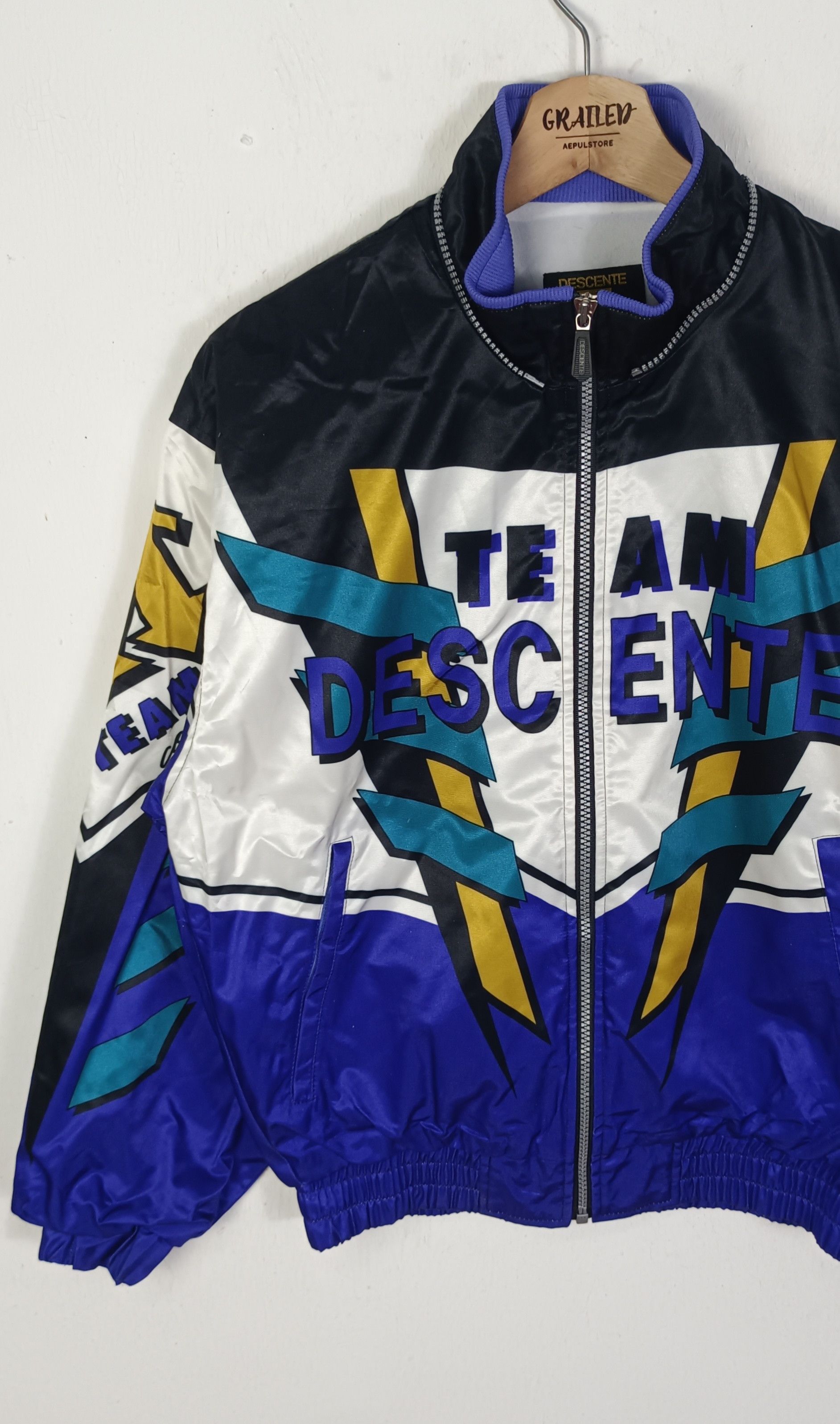 Descente Rare🔥Vintage Team Descente Competition Jacket Size US L / EU 52-54 / 3 - 5 Thumbnail