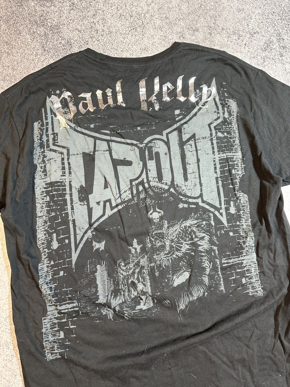Tapout Y2K Tapout Logo T-shirt Streetwear Avant Garde Style Opium Size US XL / EU 56 / 4 - 4 Thumbnail