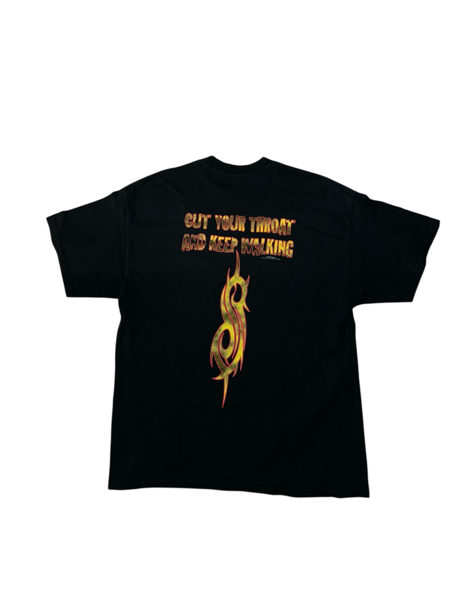 Slipknot 2000 Vintage "Slipknot" Cut Your Throat t-shirt Size US XL / EU 56 / 4 - 2 Thumbnail