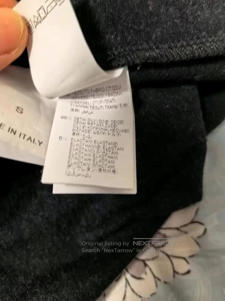 Brunello Cucinelli Brunello Cucinelli Gray Silk-Cotton Top. Size US S / EU 44-46 / 1 - 7 Thumbnail