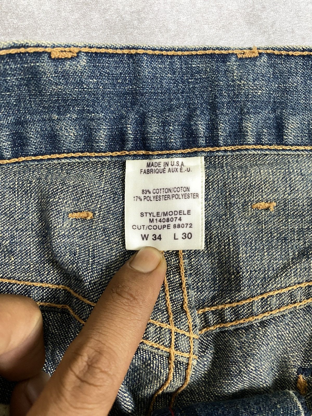 Guess Vintage y2k Guess Jeans Bootcut Size US 34 / EU 50 - 4 Thumbnail