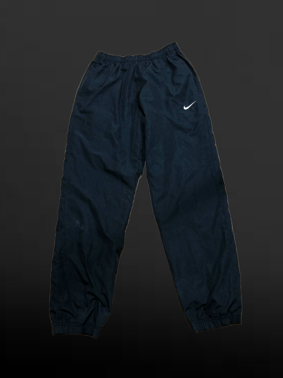 Nike Vintage Nike Embroidered Track Pants Black nylon Size US 32 / EU 48 - 1 Thumbnail