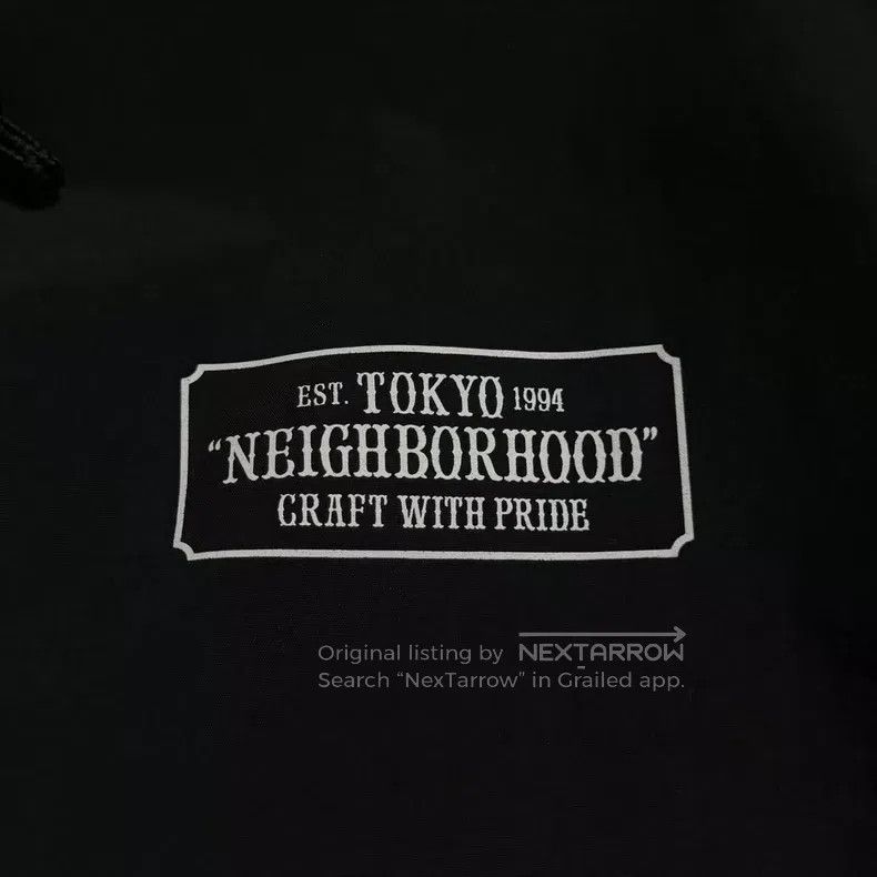 Neighborhood Neighborhood 20AW ANORAK Nylon Hooded Semi-Zip Windbreaker Size US L / EU 52-54 / 3 - 4 Thumbnail